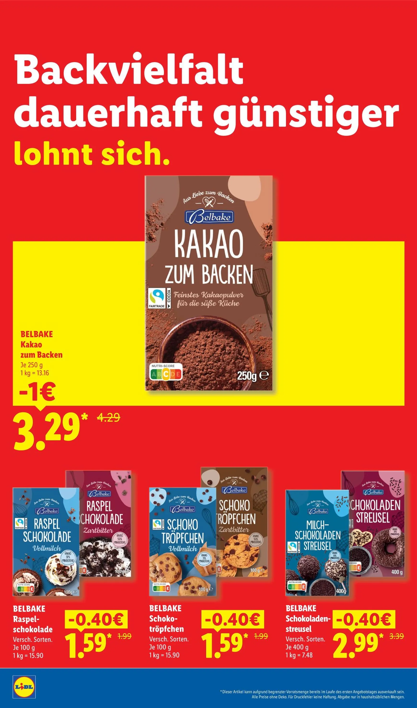 Lidl: Der Preisführer macht Deutschland dauerhaft günstiger! von 1. Juli bis 31. August 2026 - Prospekt seite 16