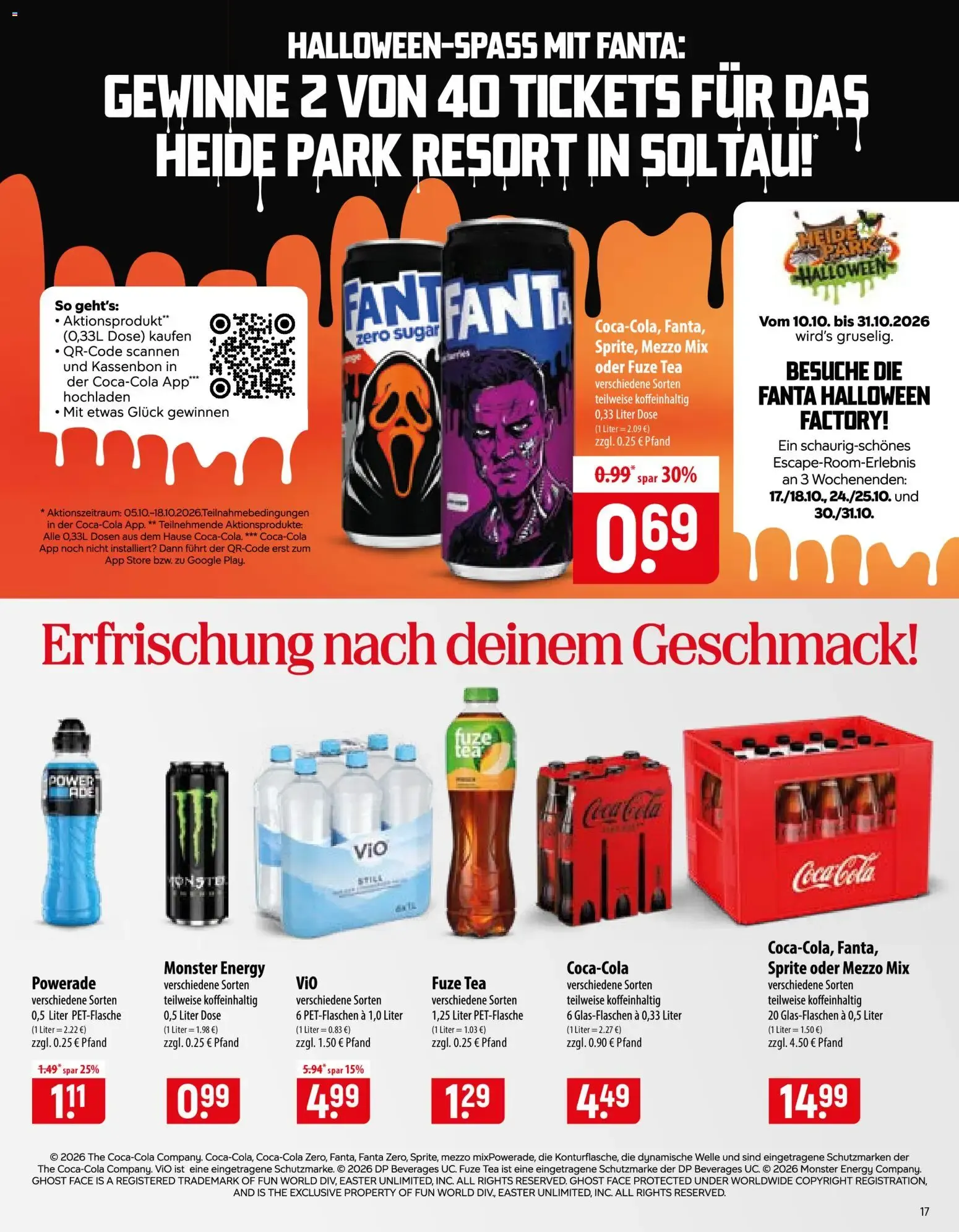 Famila Prospekt (ab 12.10.2026) zum Blättern von 12. Oktober bis 17. Oktober 2026 - Prospekt seite 17