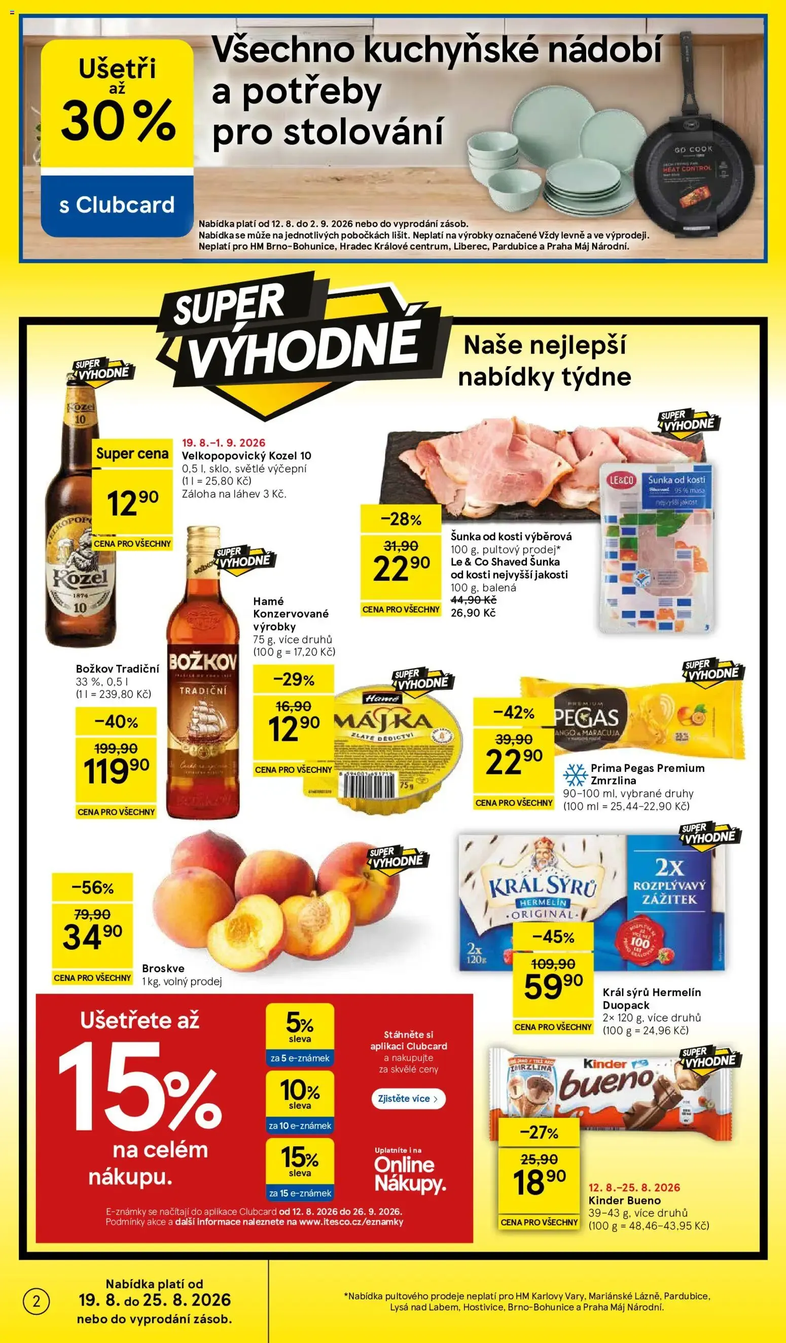 Tesco leták na tento + příští týden 19.08.2026 - 19. srpna 25. srpna 2026 - Page 2