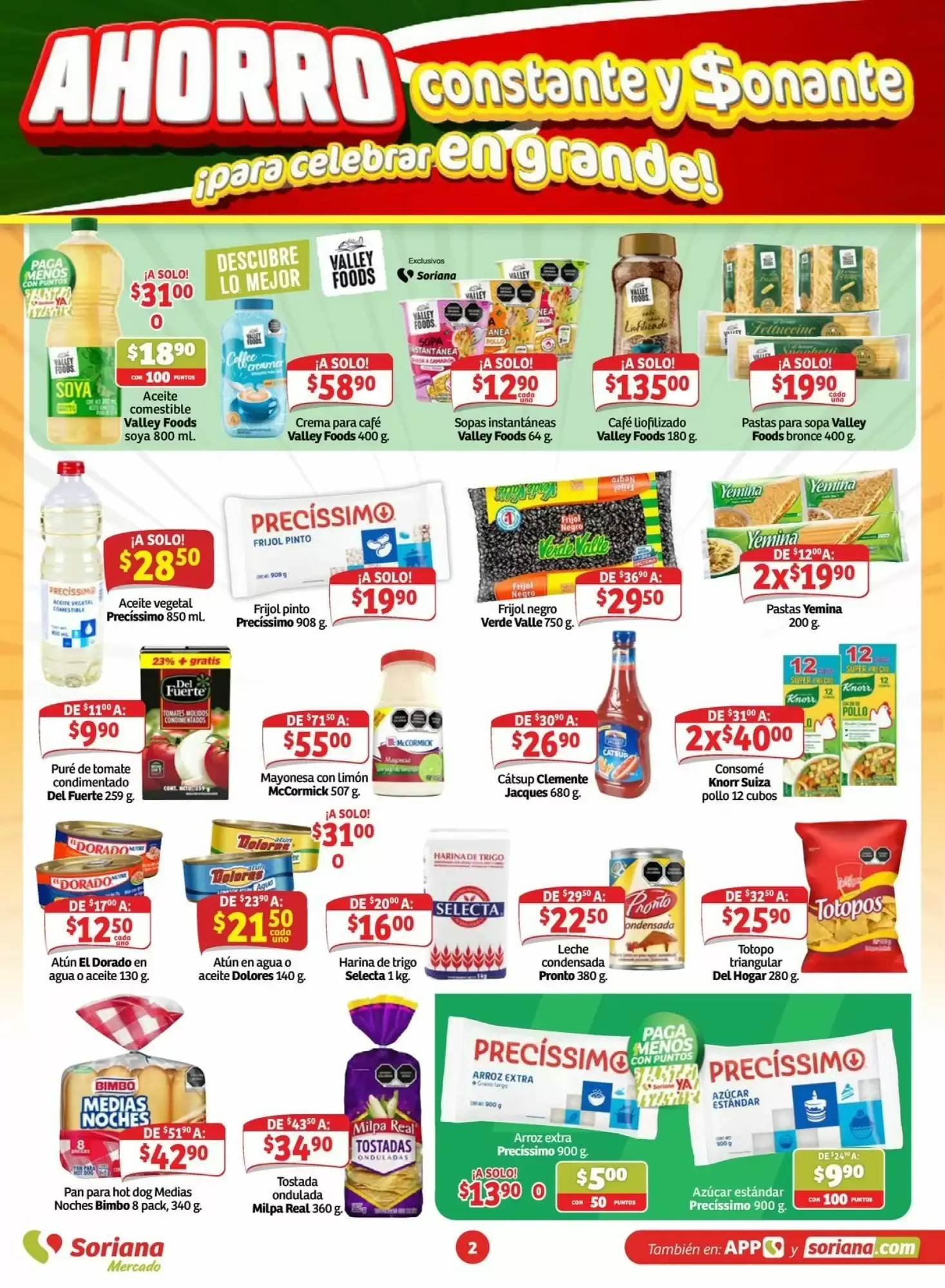 Catálogo de Folleto Soriana Mercado semana 38 18 de septiembre al 24 de septiembre 2026 - Pagina 2