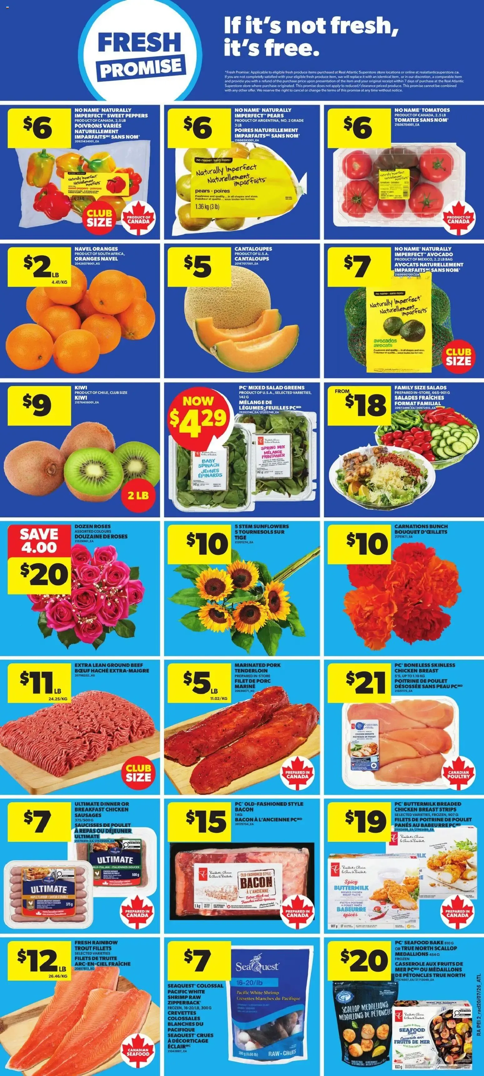 Atlantic Superstore weekly flyer / circulaire from Jul 23, 2026 > weekly specials & deals from July 23 to July 29 2026 - flyer page 4