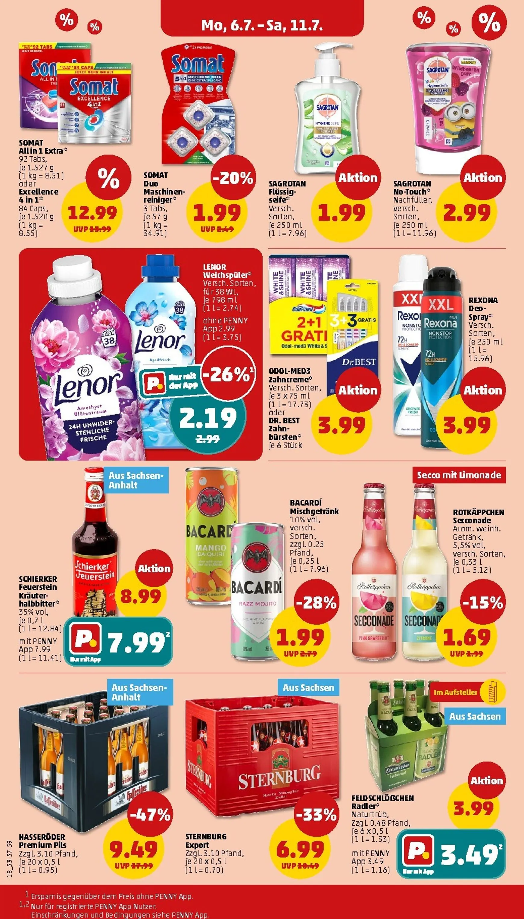 PENNY Prospekt nächste Woche – von Montag 06.07.2026 bis Samstag 11.07.2026 von 6. Juli bis 11. Juli 2026 - Prospekt seite 24