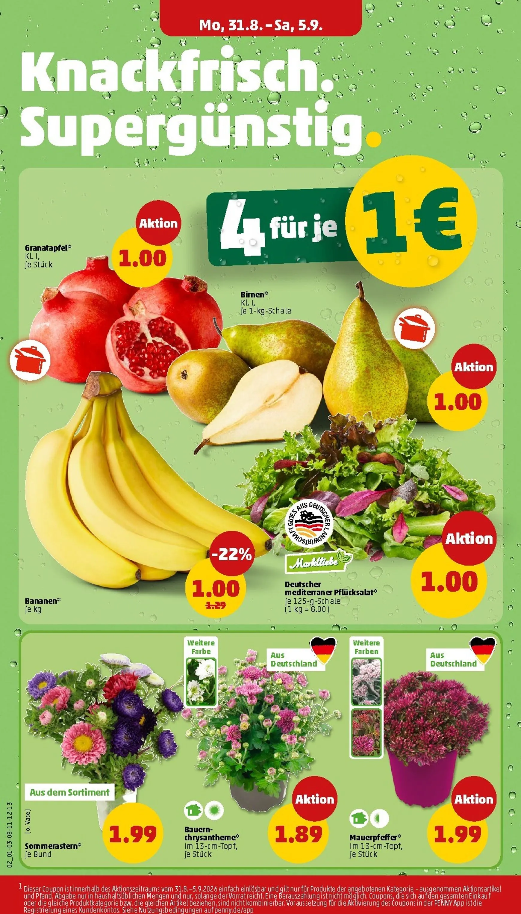 PENNY Prospekt nächste Woche – von Montag 31.08.2026 bis Samstag 05.09.2026 von 31. August bis 5. September 2026 - Prospekt seite 4