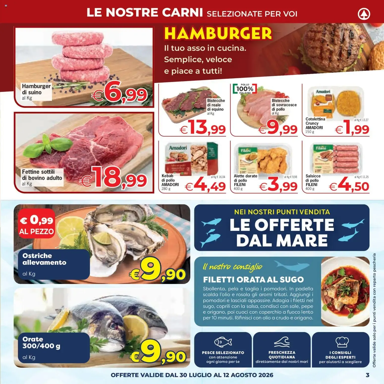 Despar Eurospar - Offerte Sotto l'Ombrellone da 30 luglio a 12 agosto di 2026 - Pagina del volantino 3