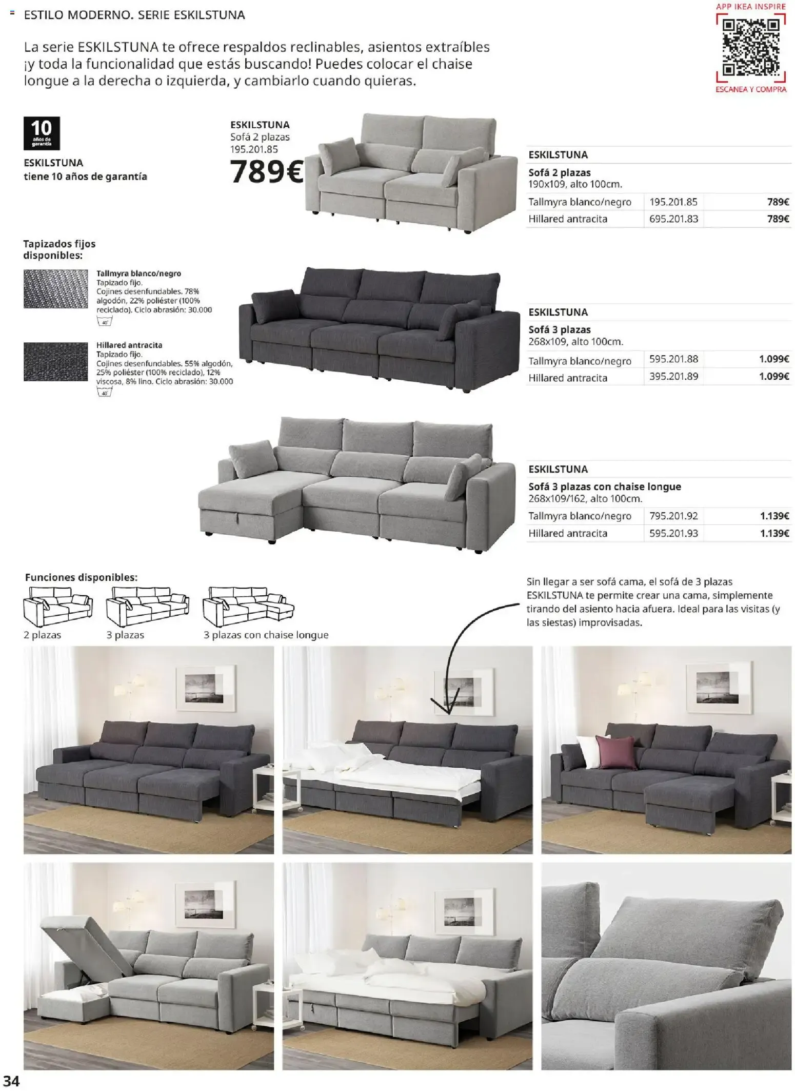 Catálogo de Guía de Compra Sofás IKEA 7 de mayo al 31 de agosto 2026 - Página 34