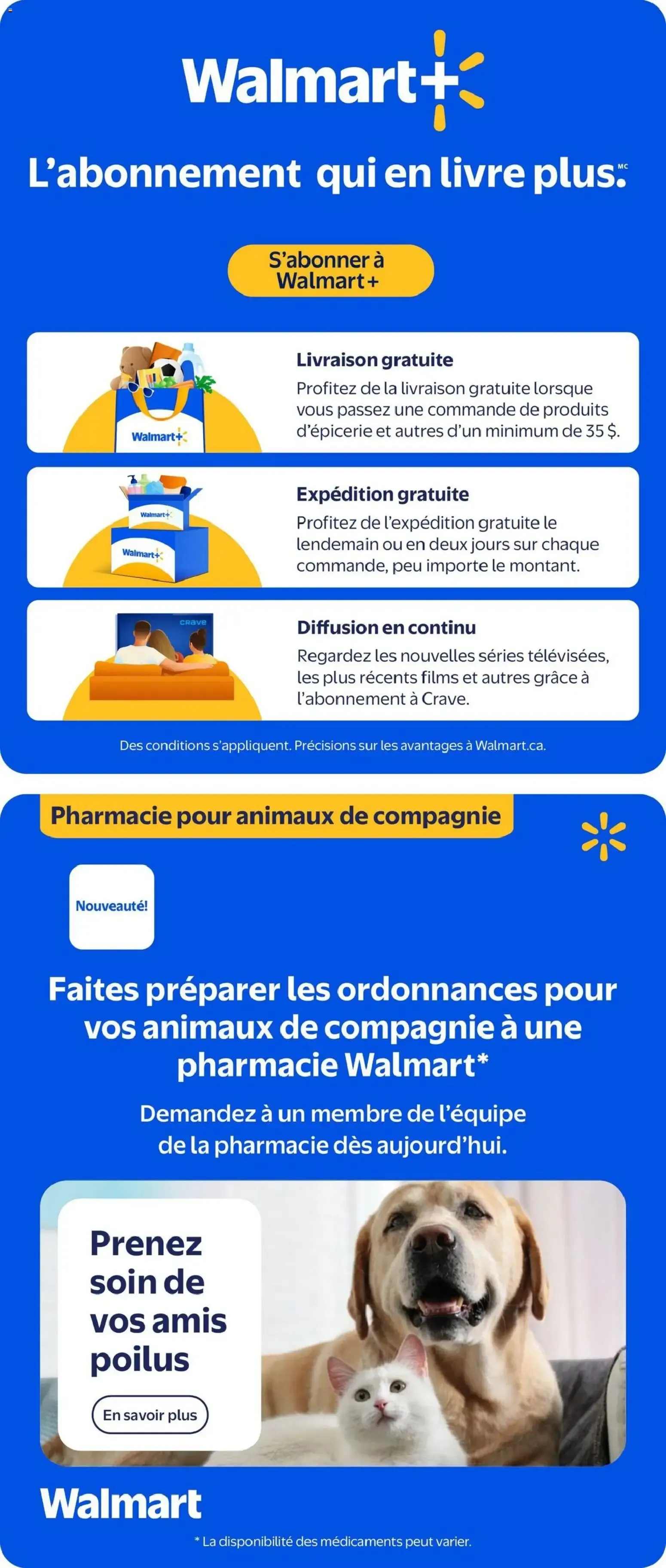 Walmart circulaire - La promo pour animaux from Aug 27, 2026 > weekly specials & deals from August 27 to September 2 2026 - flyer page 13