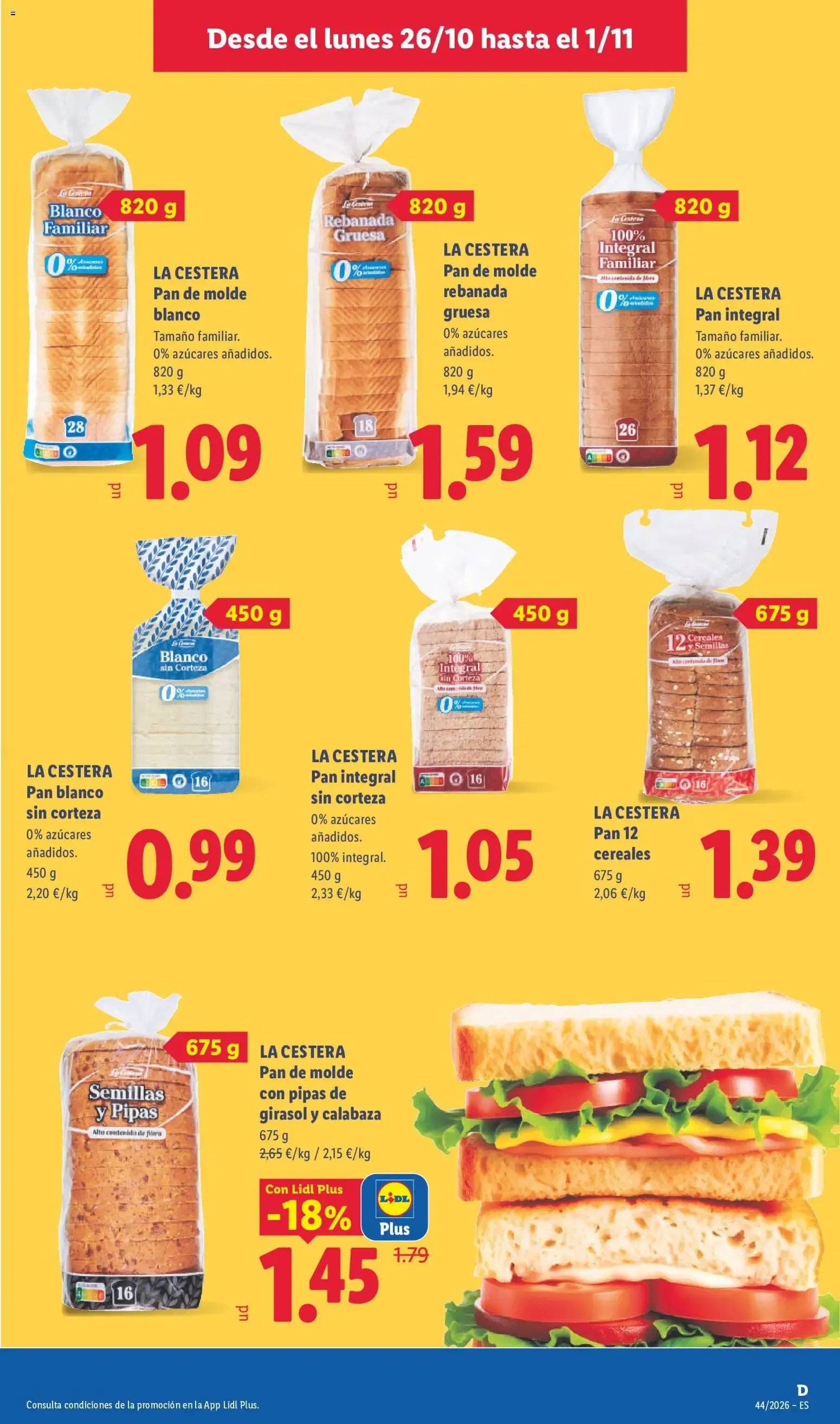 Catálogo de Lidl folleto del 26/10/2026 | Ofertas 26 de octubre al 1 de noviembre 2026 - Página 17