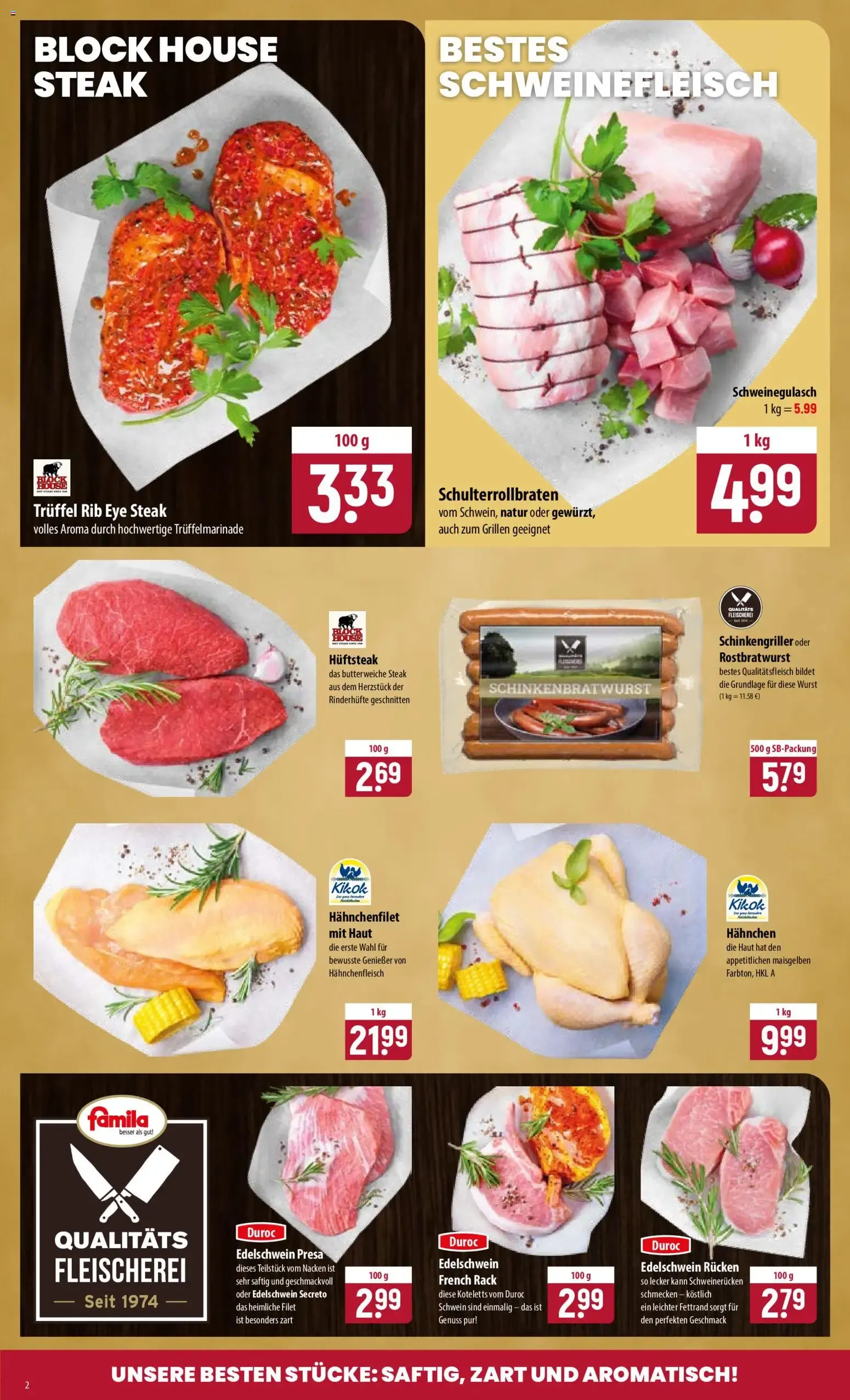 Famila: Besser als gut! Ihr grillt - wir haben die Zutaten! von 29. Juni bis 4. Juli 2026 - Prospekt seite 2