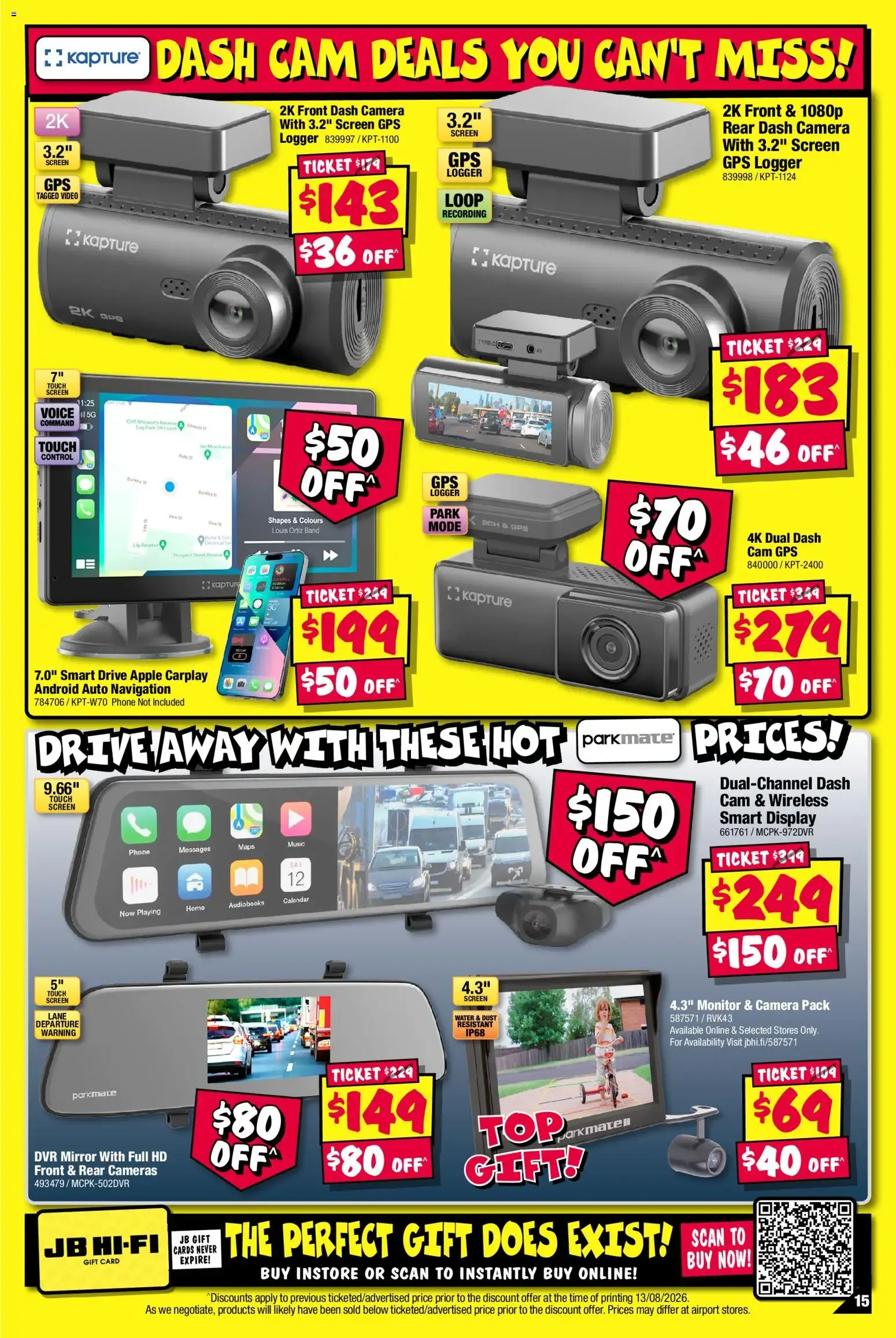 JB Hi-Fi Deals for Dad! Fitness, Wearables & Outdoor! - Catalogue valid from 24 August to 6 September 2026 - page 15