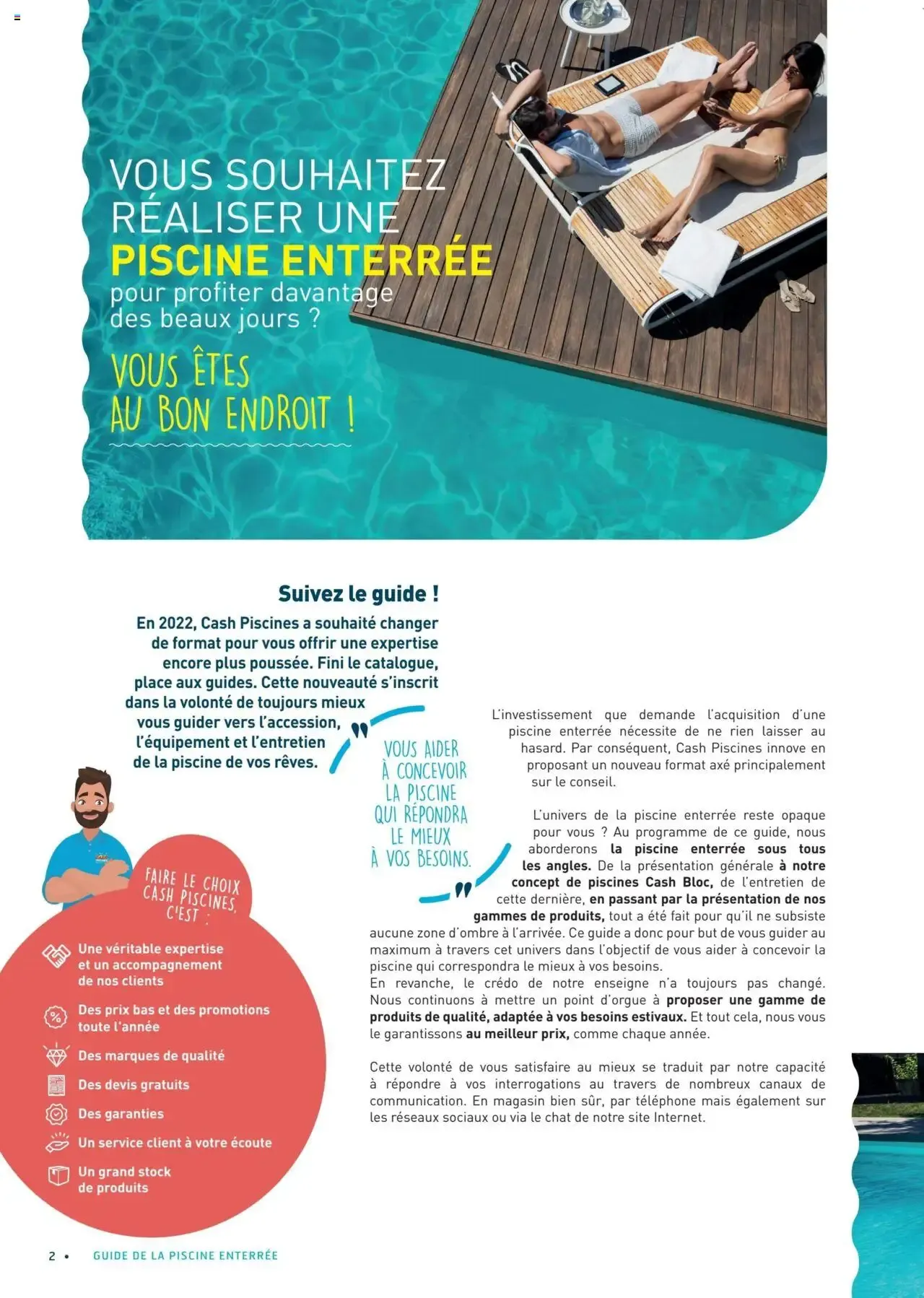 Le Guide Piscines Enterrées du 1 mars au 30 septembre 2026 - Catalogue page 2