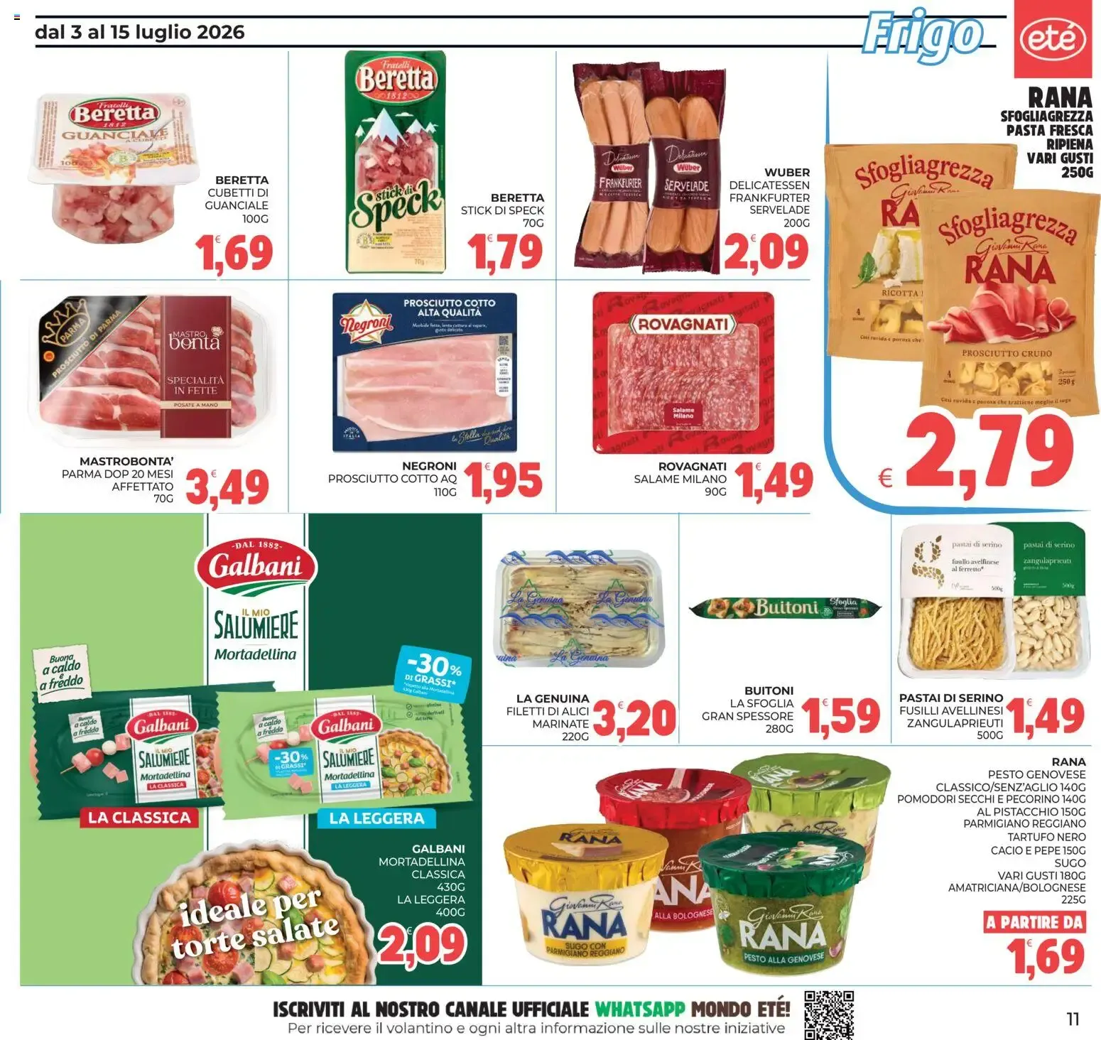 Eté volantino dal 03/07/2026 - online Offerte da 3 luglio a 15 luglio di 2026 - Pagina del volantino 11