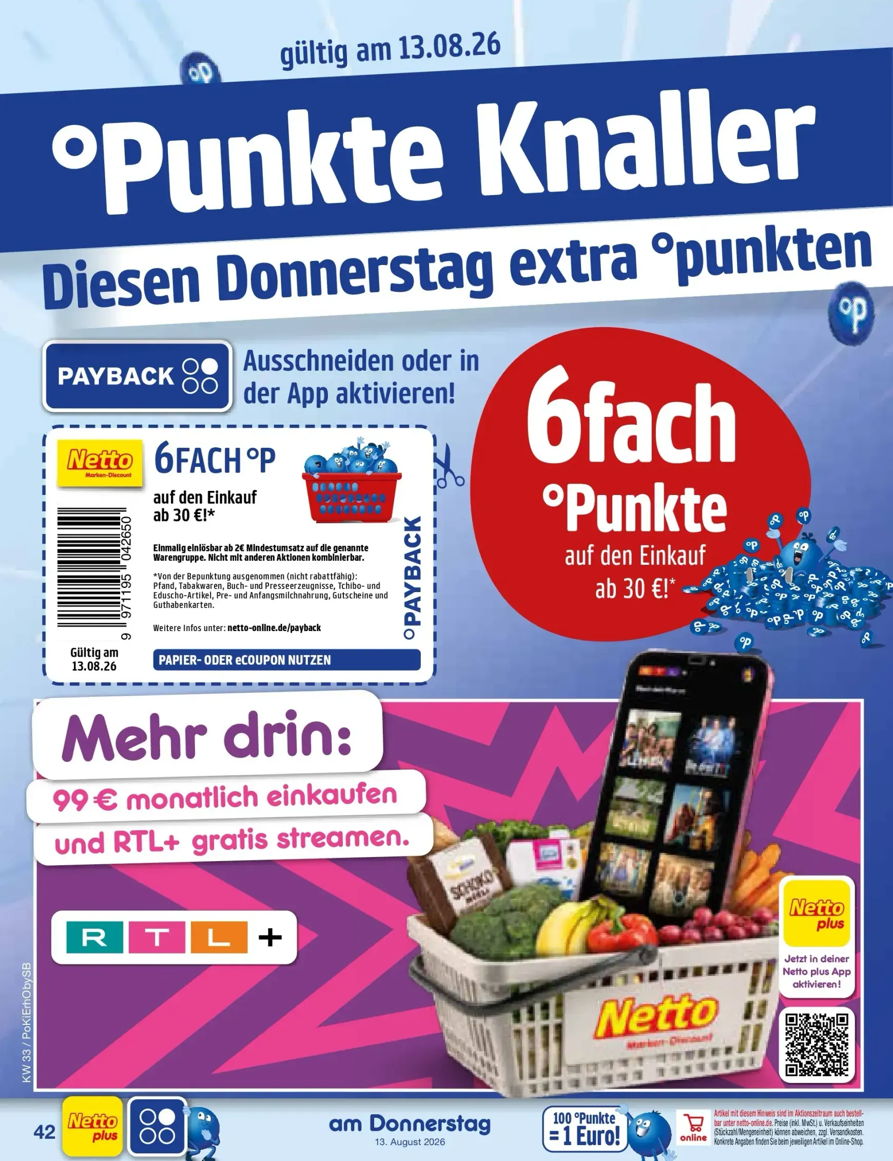 Netto Marken Discount Prospekt nächste Woche – von Montag 10.08.2026 bis Freitag 14.08.2026 von 10. August bis 14. August 2026 - Prospekt seite 59