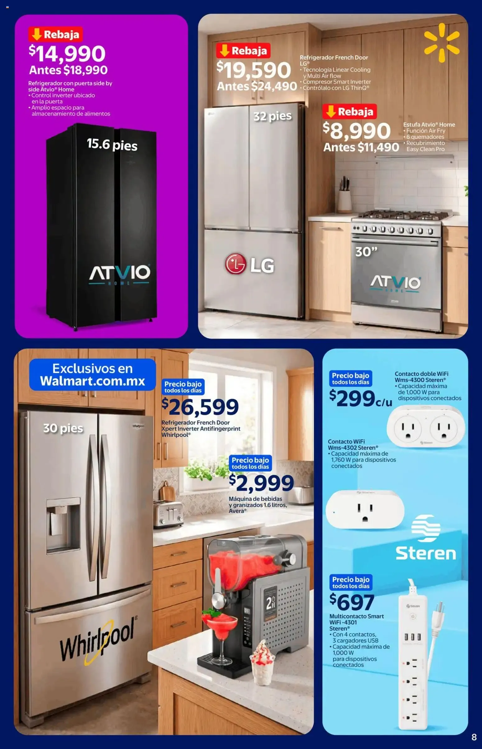 Catálogo de Walmart folleto El siguiente nivel, empieza aquí (21/09/2026 - 30/09/2026) - catálogo en línea 21 de septiembre al 30 de septiembre 2026 - Pagina 8