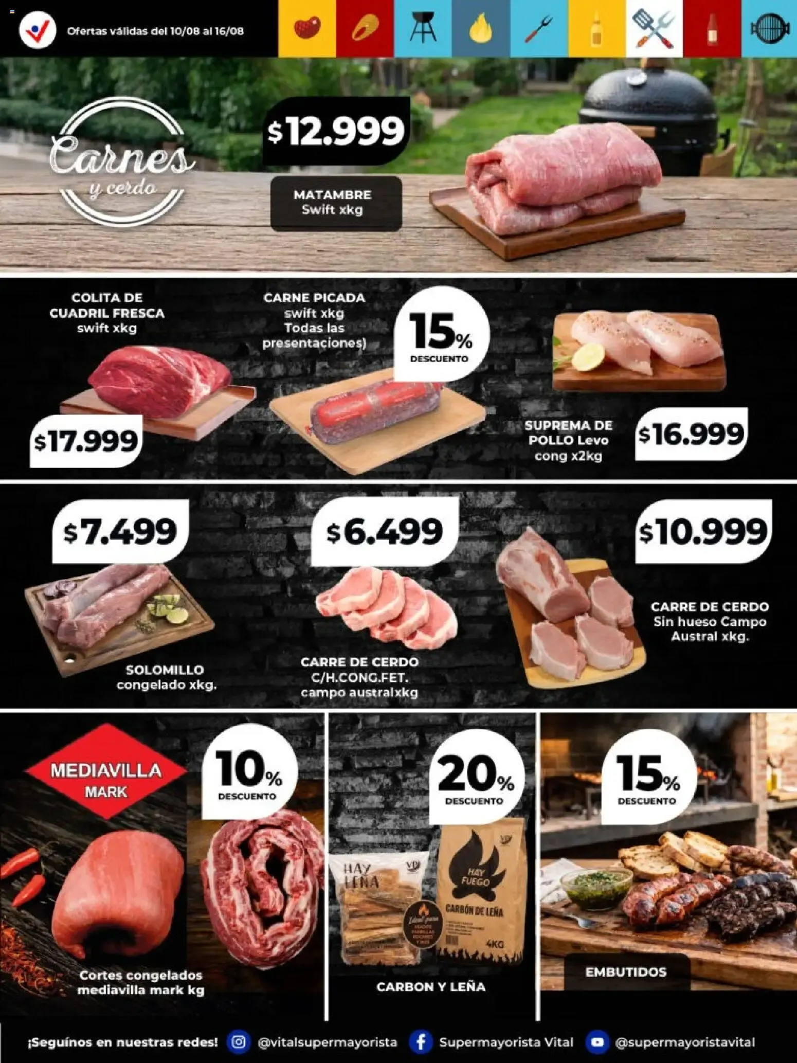 Ofertas de Vital Supermayorista - Frescos a la mesa 10 de agosto al 16 de agosto 2026 - Página 2 del catálogo