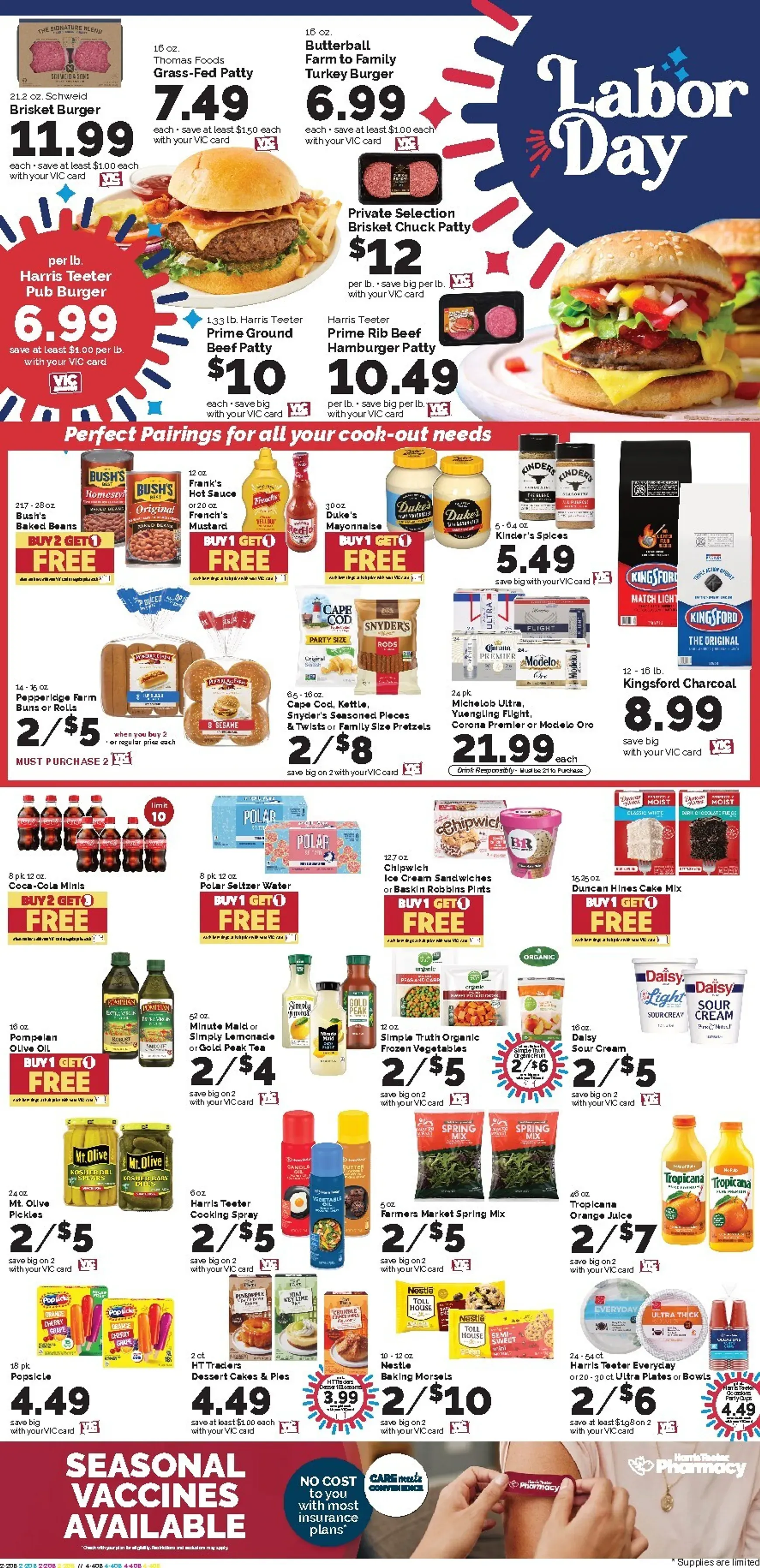 Weekly ad Current Harris Teeter leaflet valid from Wednesday 09/02/2026 to Tuesday 09/08/2026 from September 2 to September 8 2026 - Page 7