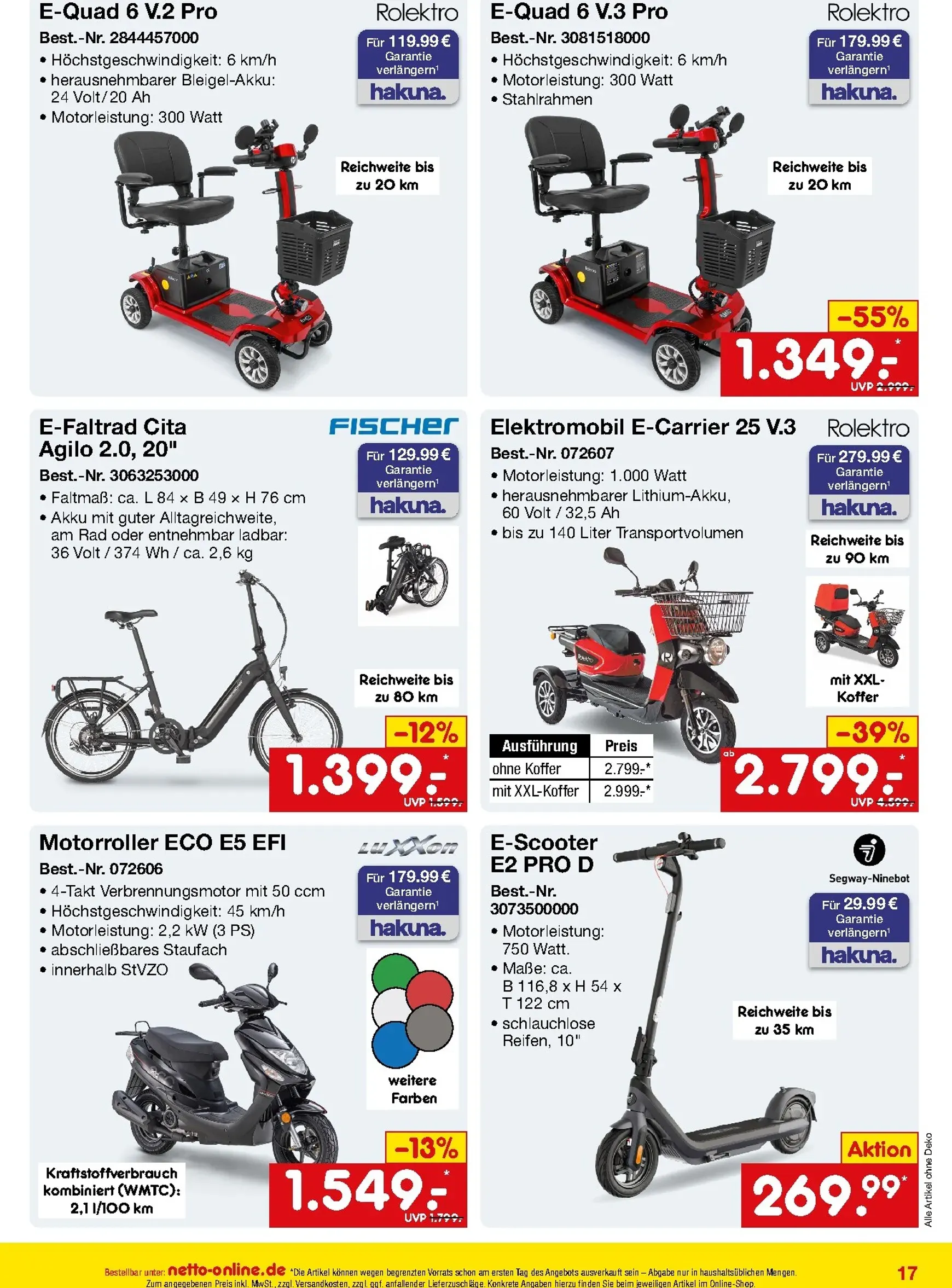 Netto Marken Discount - Online-Angebote Juli Prospekt – von Mittwoch 01.07.2026 bis Freitag 31.07.2026 von 1. Juli bis 31. Juli 2026 - Prospekt seite 17