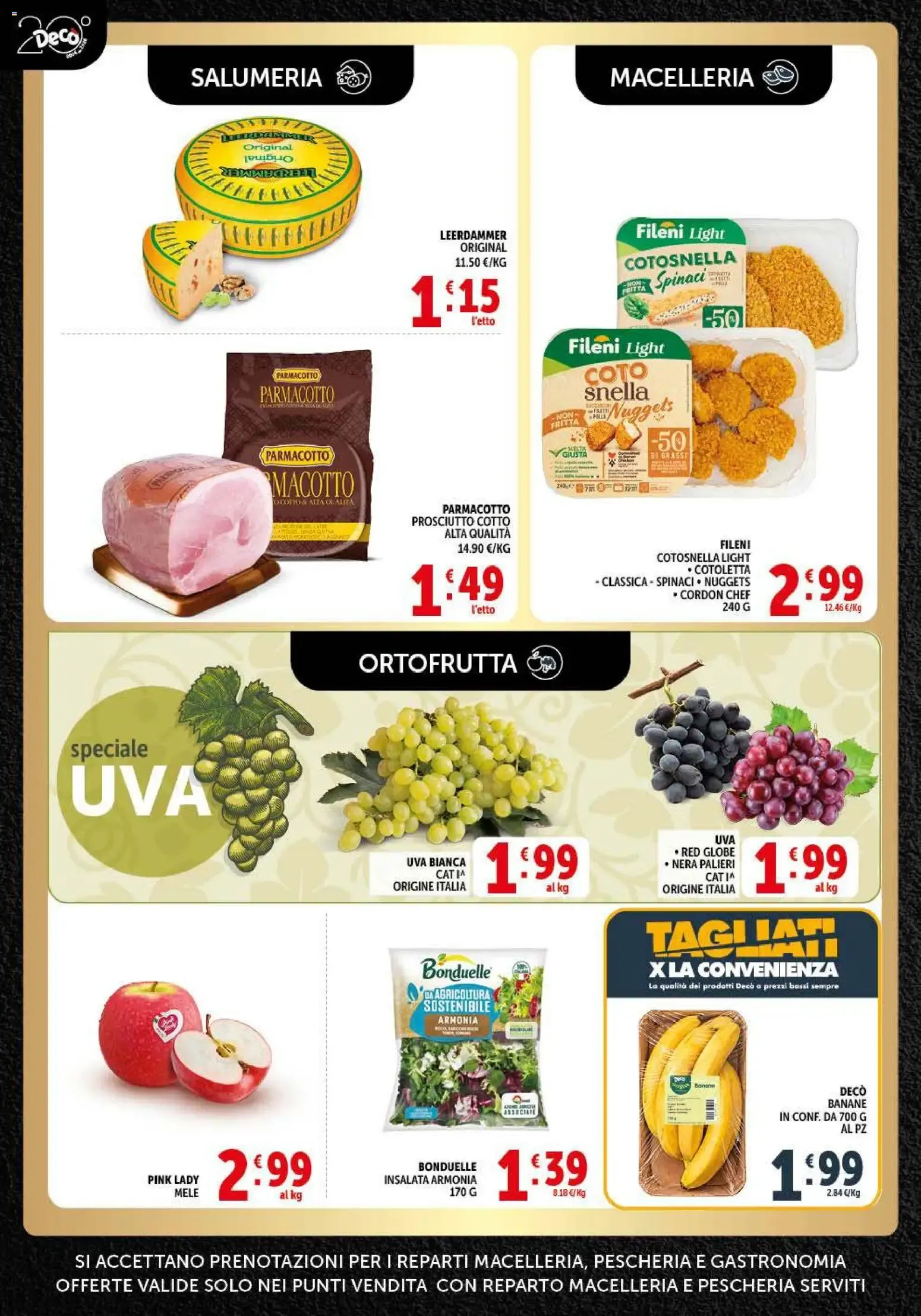 Supermercati Decò Gourmet - Sotto Costo da 1 settembre a 10 settembre di 2026 - Pagina del volantino 4