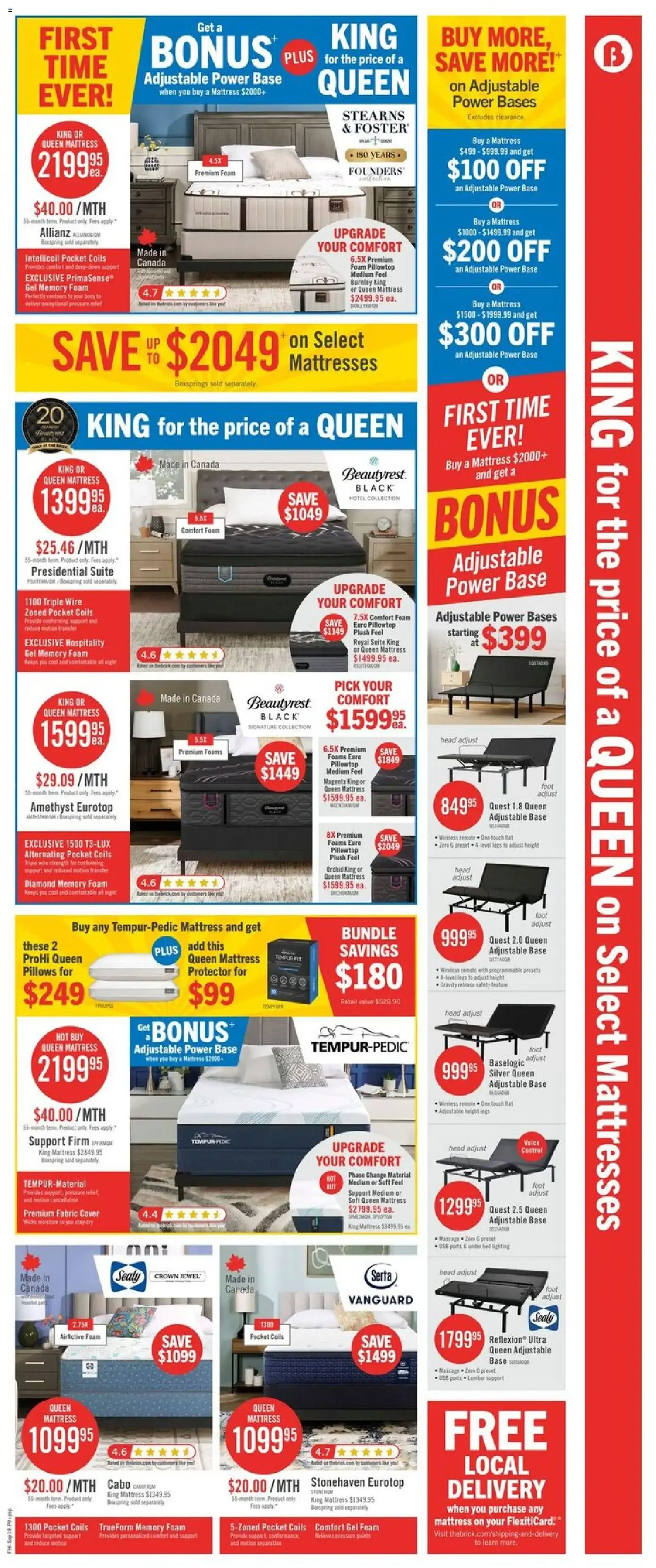 The Brick - Tent Sale Specials: Saving You More from September 18 to September 24 2026 - flyer page 15