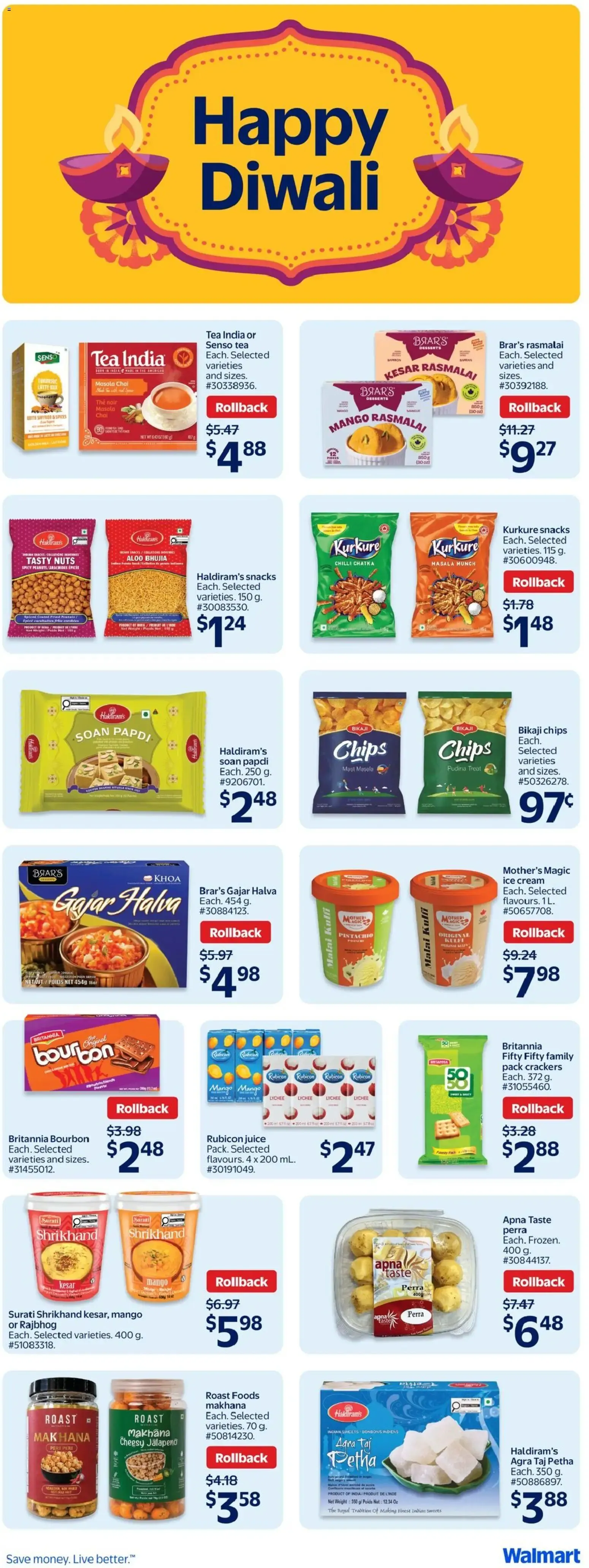 Walmart weekly flyer from Oct 22, 2026 > weekly specials & deals from October 22 to October 28 2026 - flyer page 4