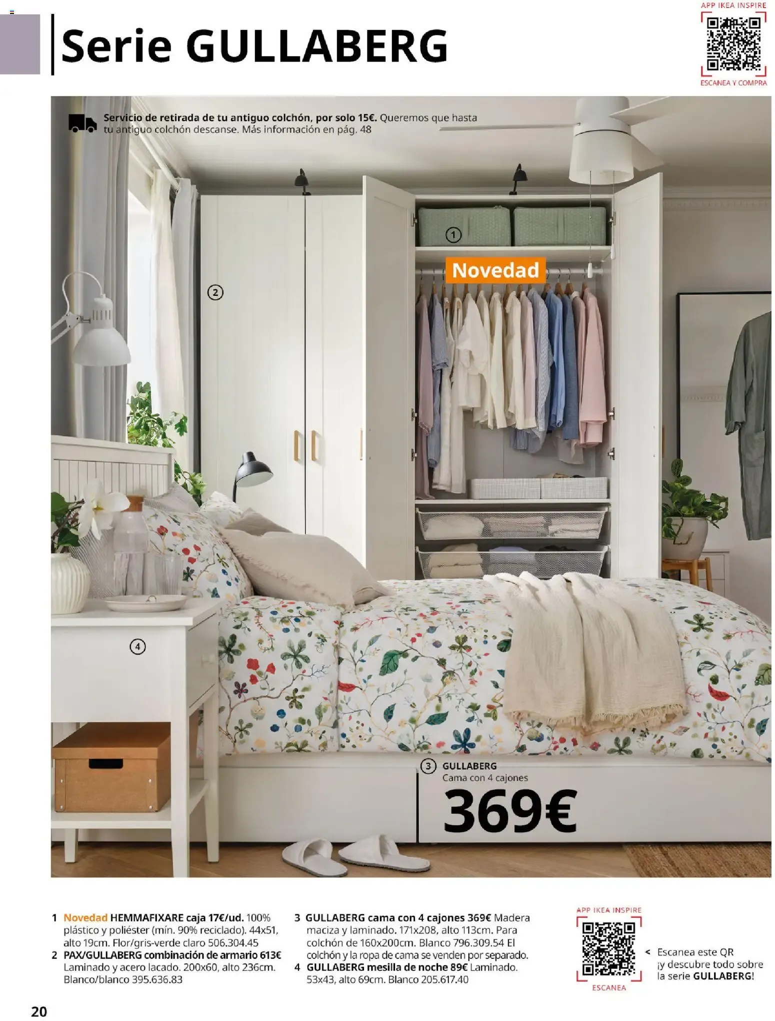 Catálogo de IKEA - Guía de Compra Muebles para el Dormitorio 1 de septiembre al 31 de enero 2027 - Página 20