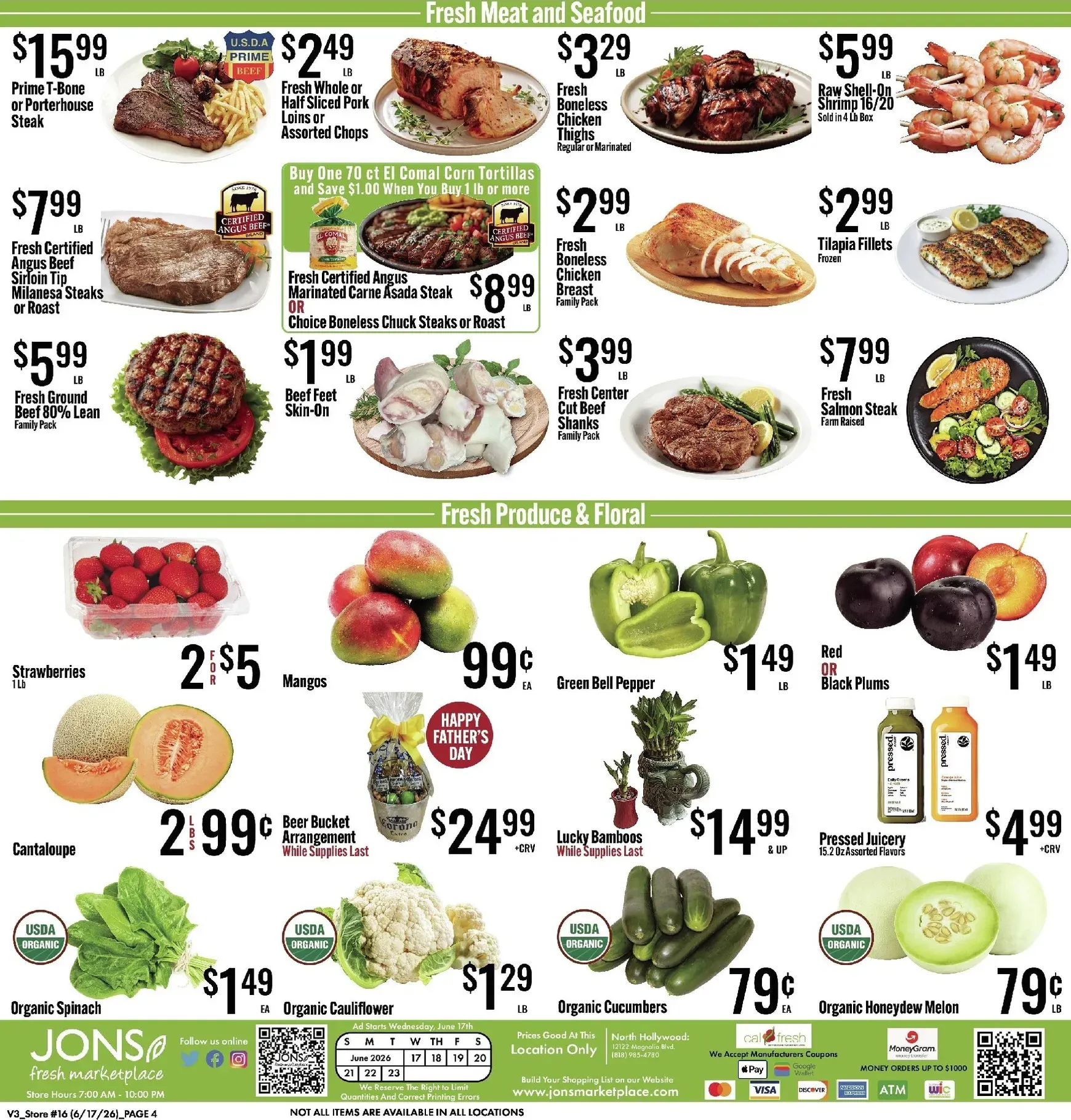Weekly ad JONS fresh marketplace from June 17 to June 23 2026 - Page 4