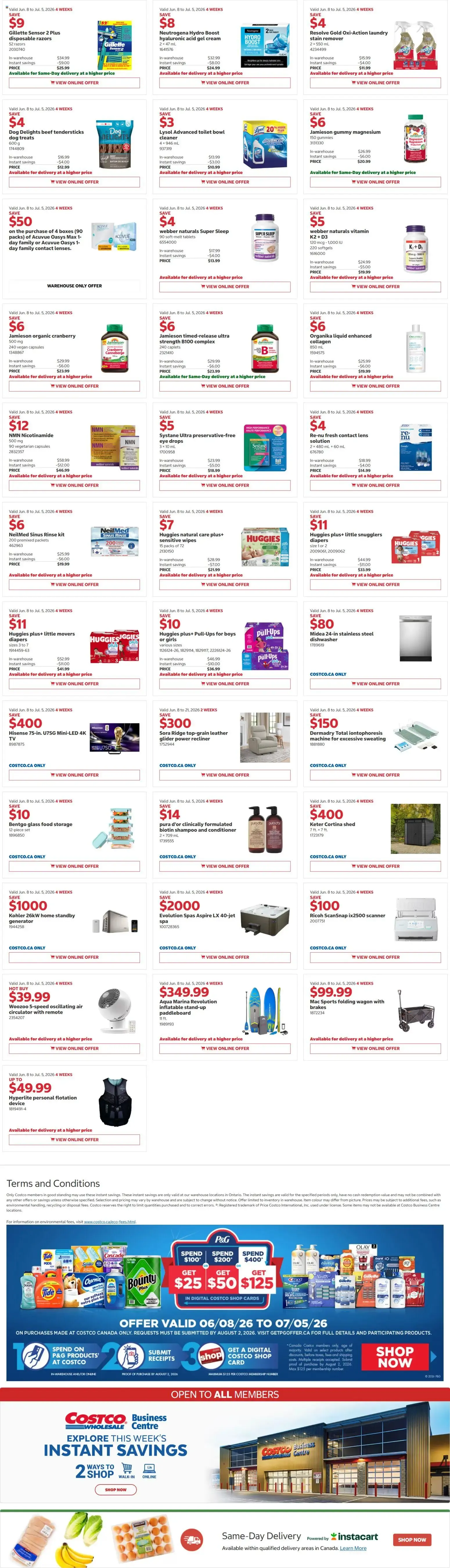 MORE SAVINGS AT YOUR LOCAL WAREHOUSE from June 8 to July 5 2026 - flyer page 3
