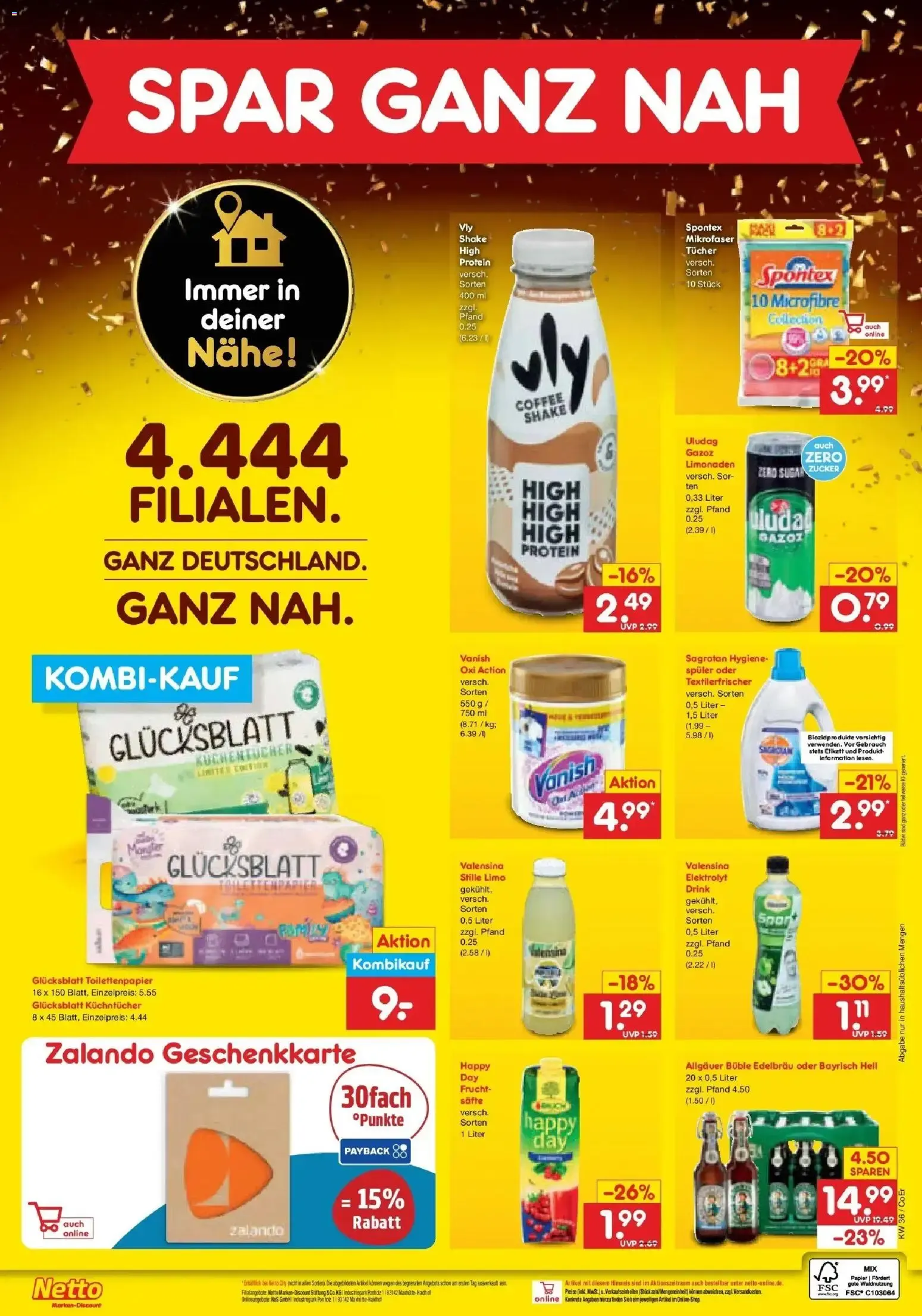 Netto Marken-Discount XXL SPAR GANZ NAH von 31. August bis 5. September 2026 - Prospekt seite 3