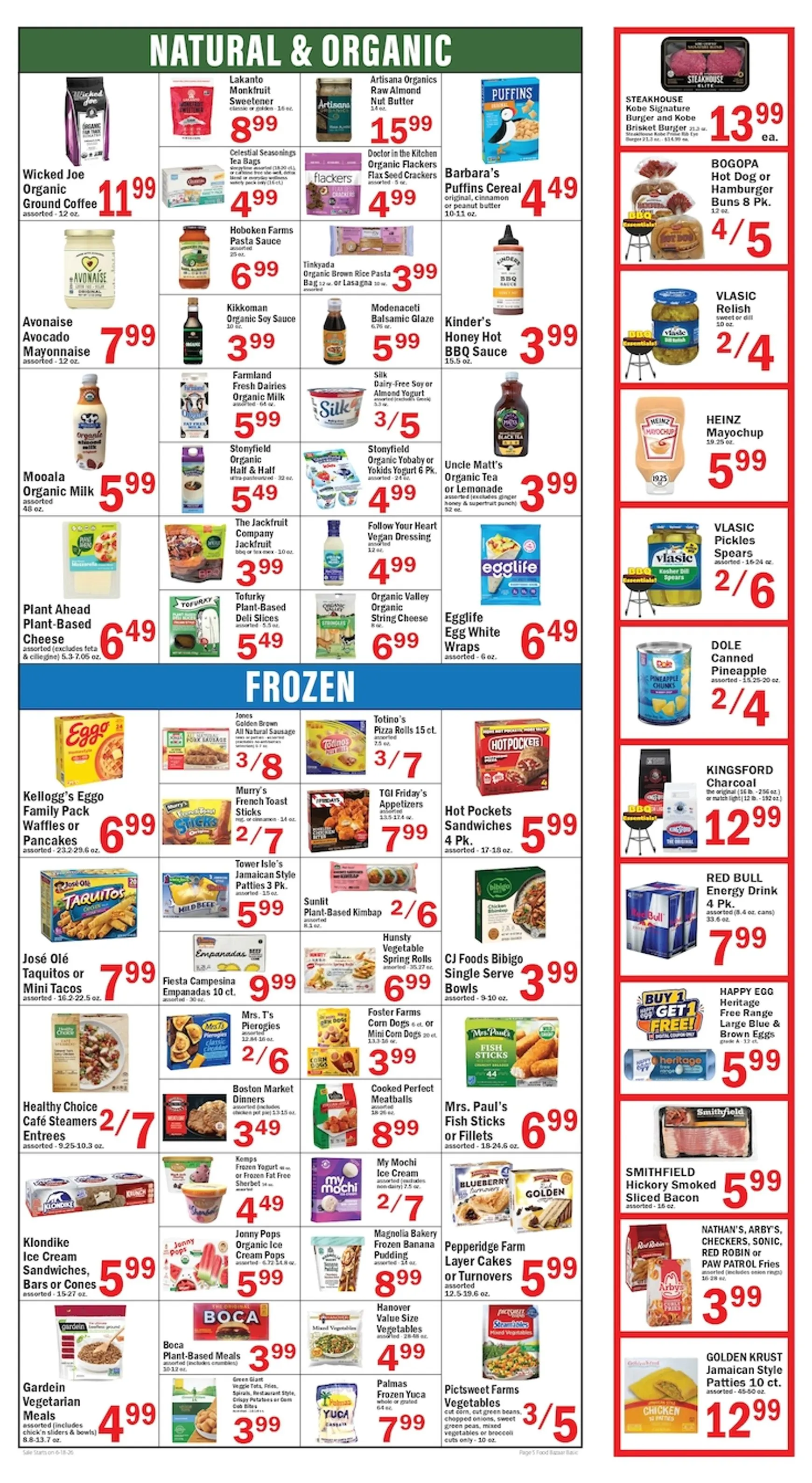 Weekly ad Current Food Bazaar leaflet valid from Thursday 06/18/2026 to Wednesday 06/24/2026 from June 18 to June 24 2026 - Page 5