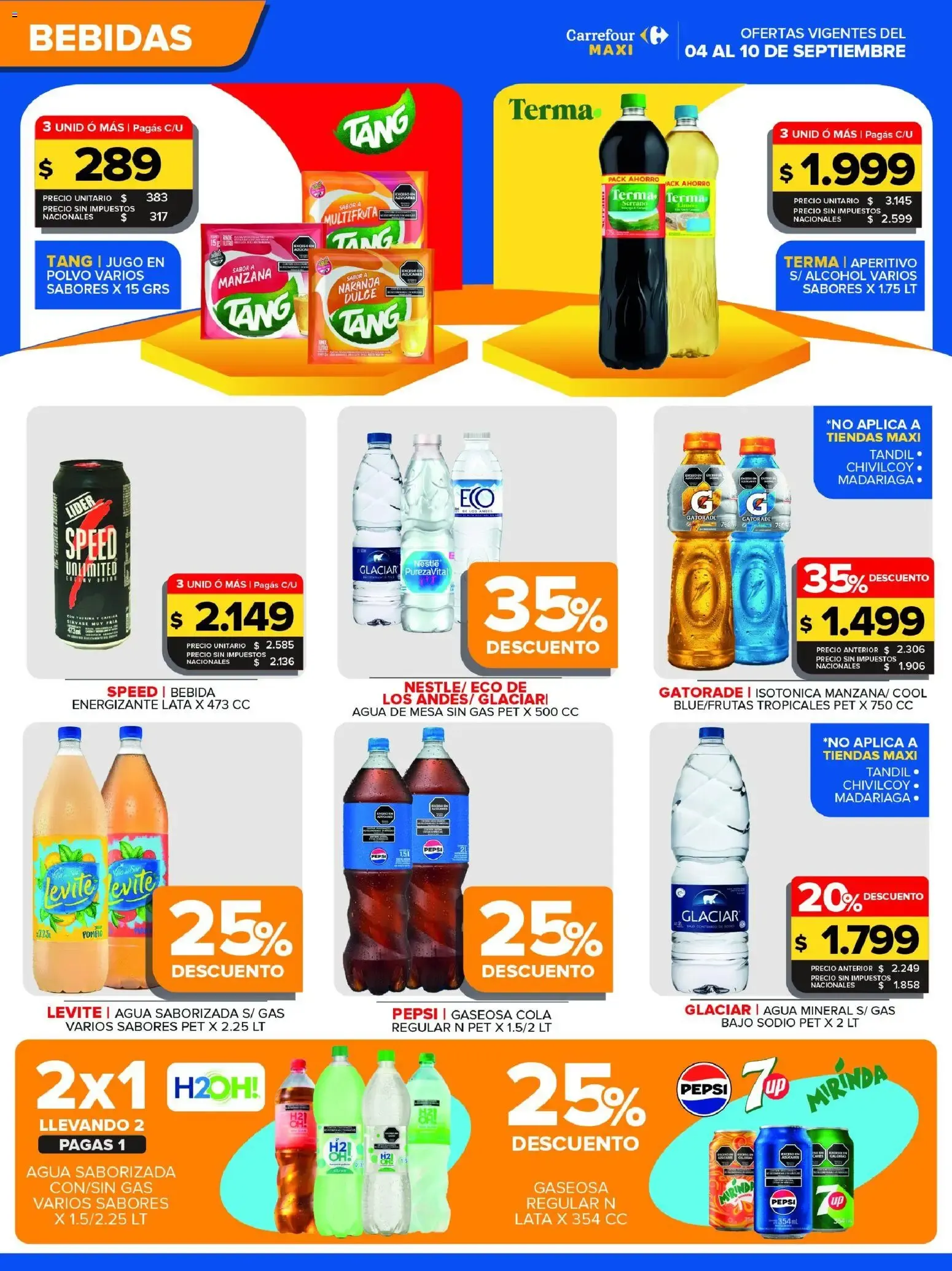 Ofertas de Carrefour Maxi catálogo del 04/09/2026 - 10/09/2026 4 de septiembre al 10 de septiembre 2026 - Página 2 del catálogo