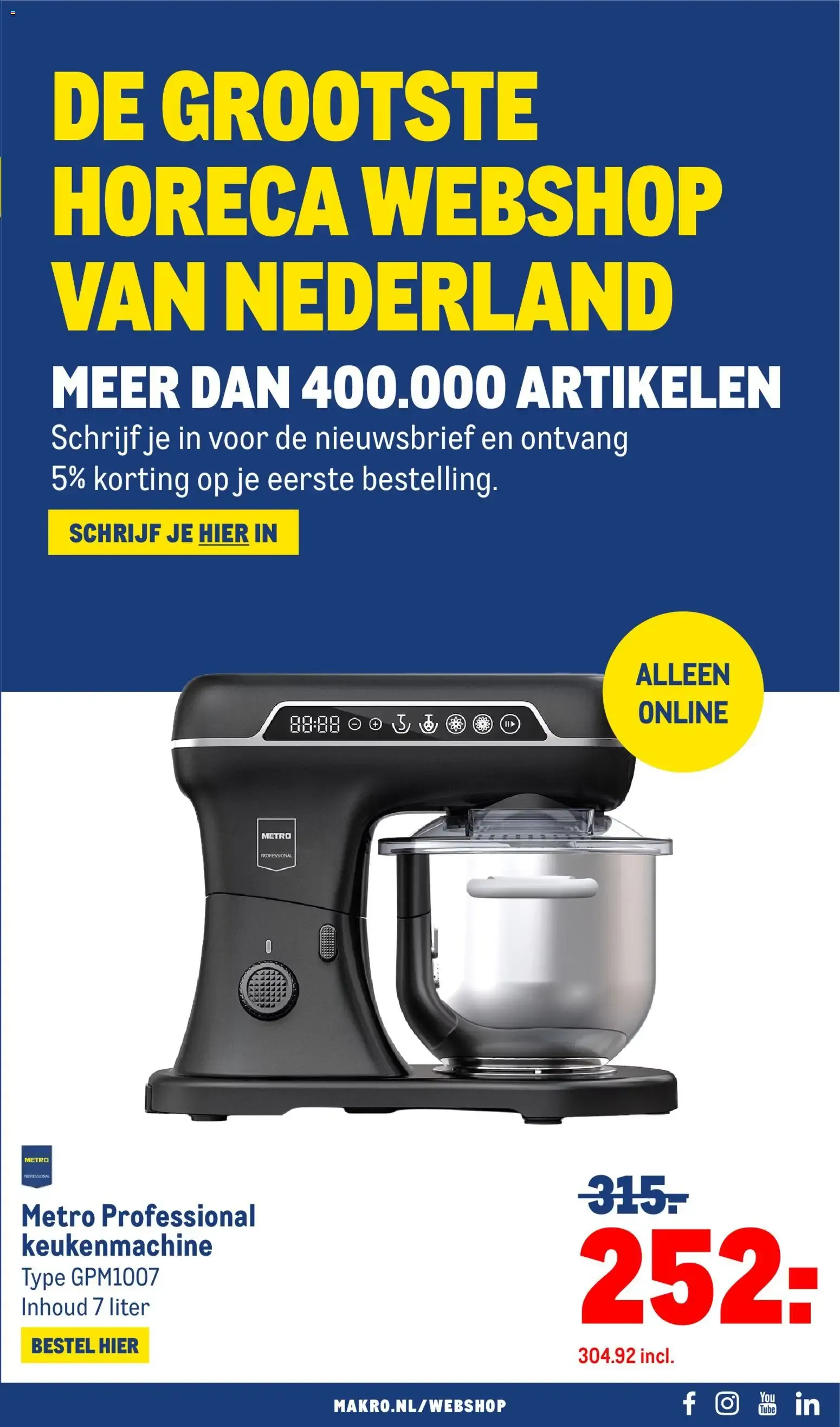 Makro folder vanaf 21-10-2026 || NIEUWE van 21 oktober tot 1 november 2026 - Folder pagina 47