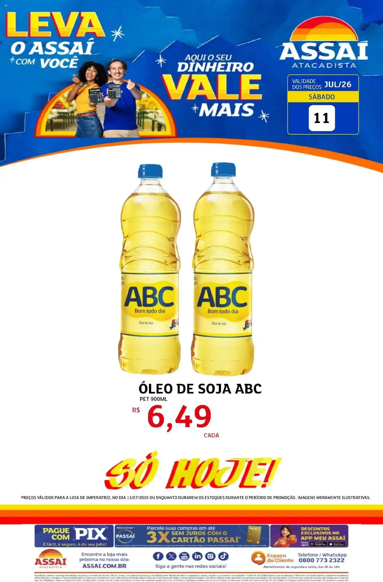 Assaí Atacadista ofertas - MA de 11/07/2026 | Promoções Online