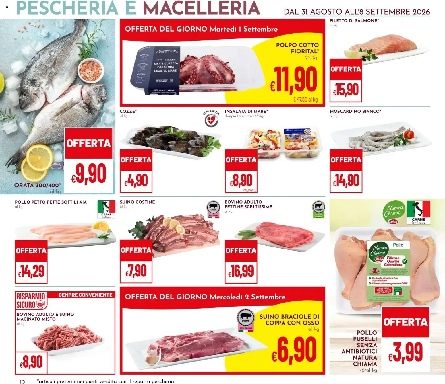 Iper Pan & Superpan: Offerte al Costo da 31 agosto a 8 settembre di 2026 - Pagina del volantino 10