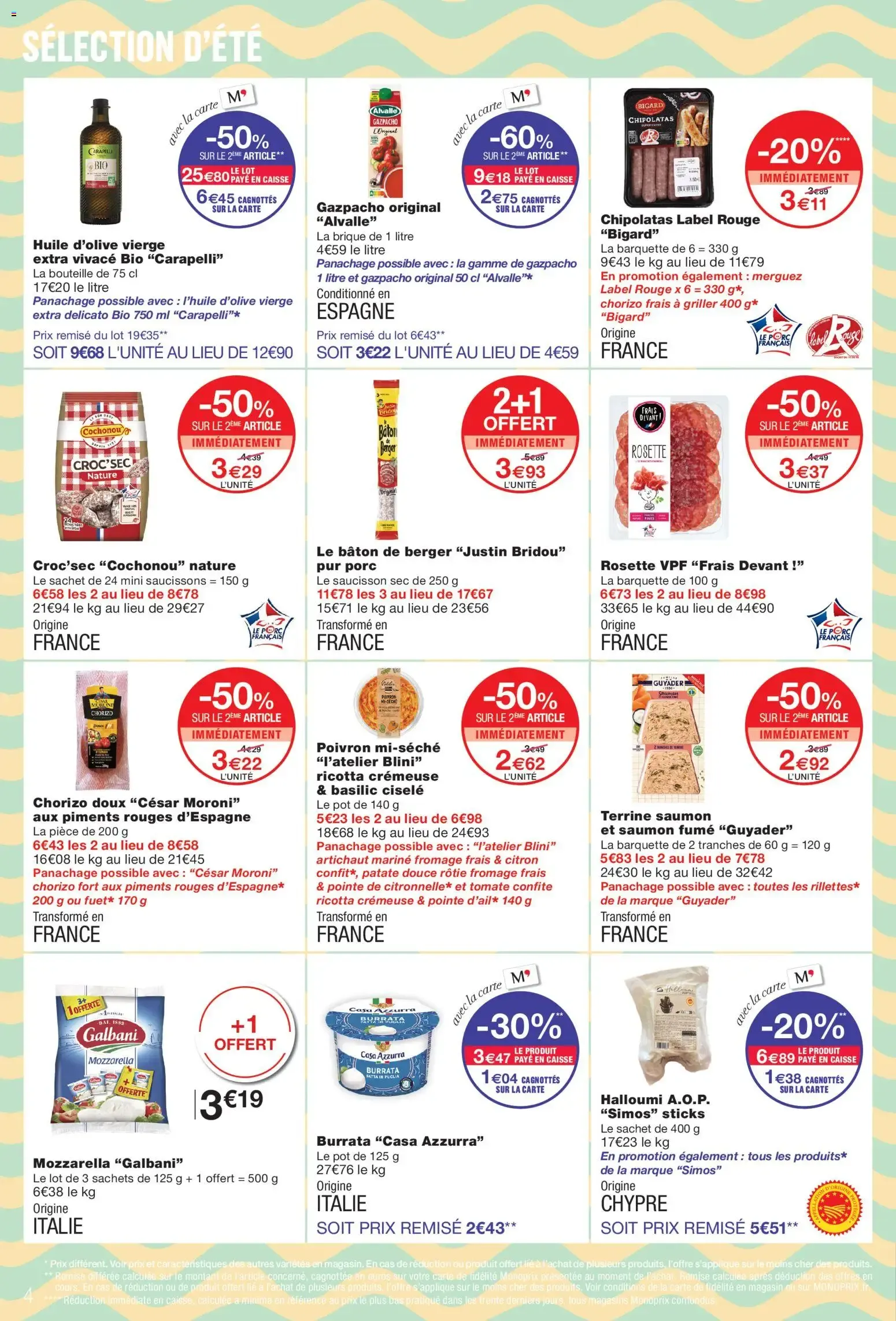 Monoprix catalogue à partir du 28/07/2026 - promo en ligne du 28 juillet au 9 août 2026 - Catalogue page 4