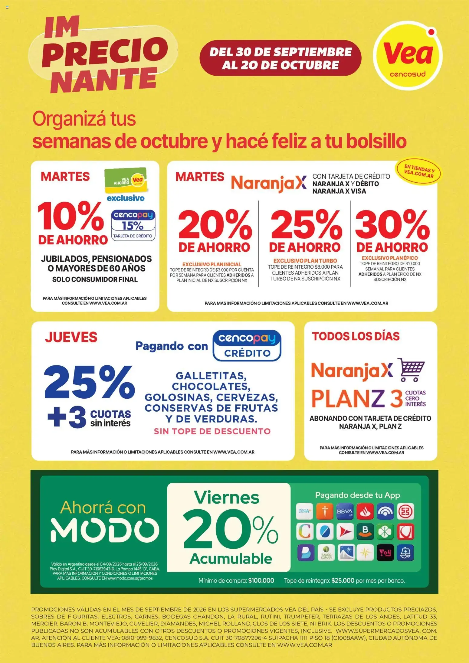 Ofertas de Vea - Ofertas del 30/09/2026 - 20/10/2026 30 de septiembre al 20 de octubre 2026 - Página 16 del catálogo