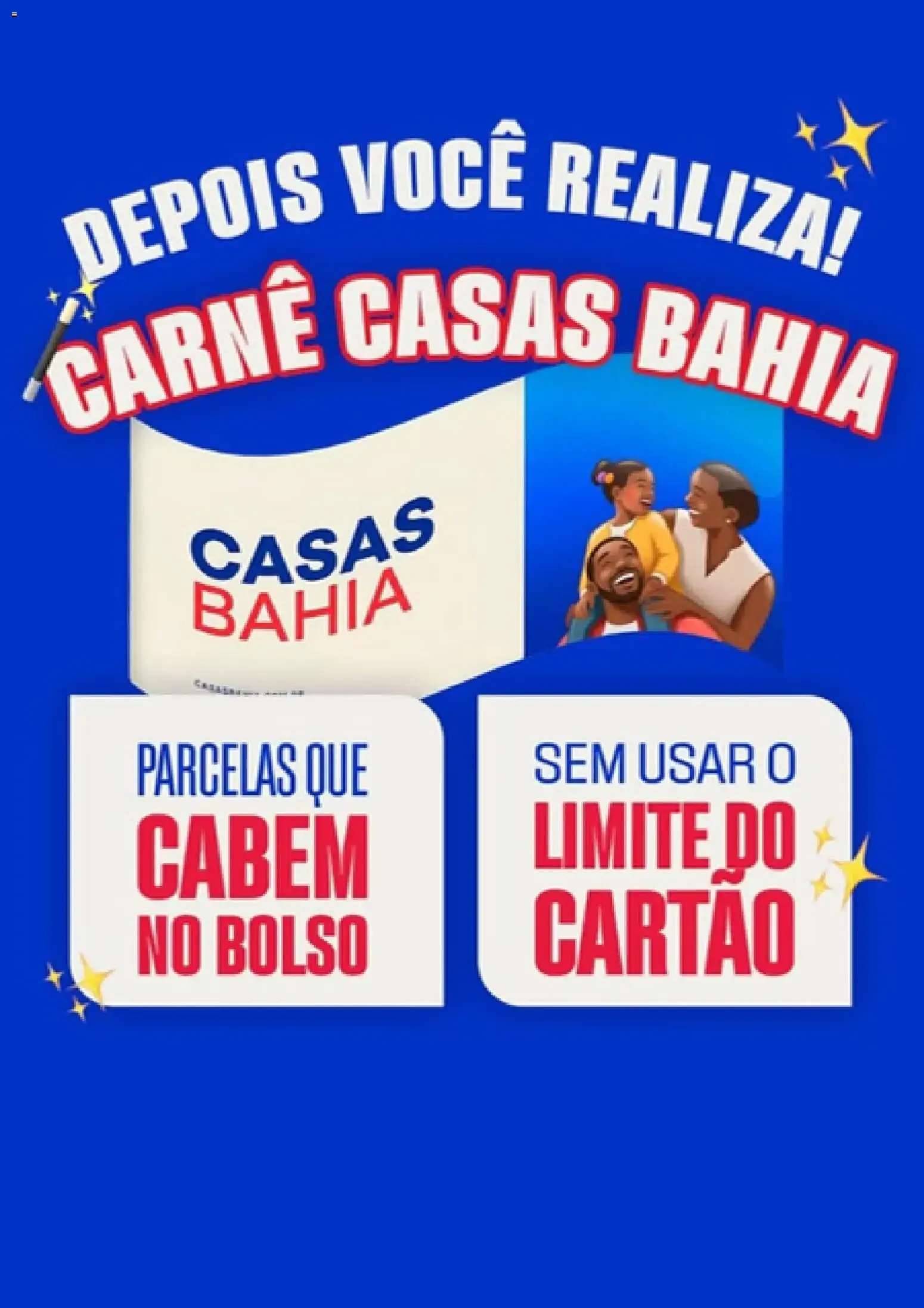 Encarte de Carnê Casas Bahia 16 de outubro até 22 de outubro 2026 - Pagina 1