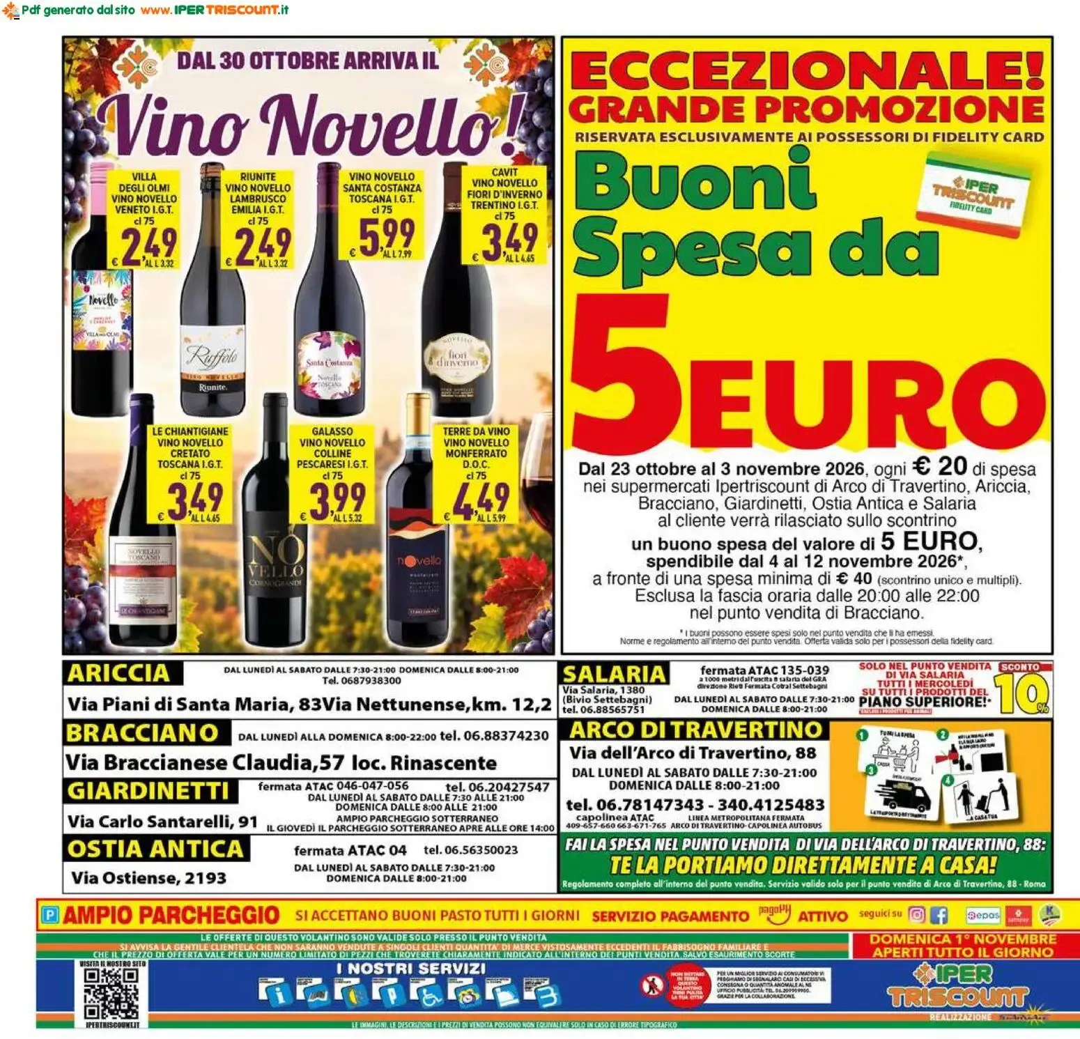 Ipertriscount volantino dal 23/10/2026 - online Offerte da 23 ottobre a 3 novembre di 2026 - Pagina del volantino 19
