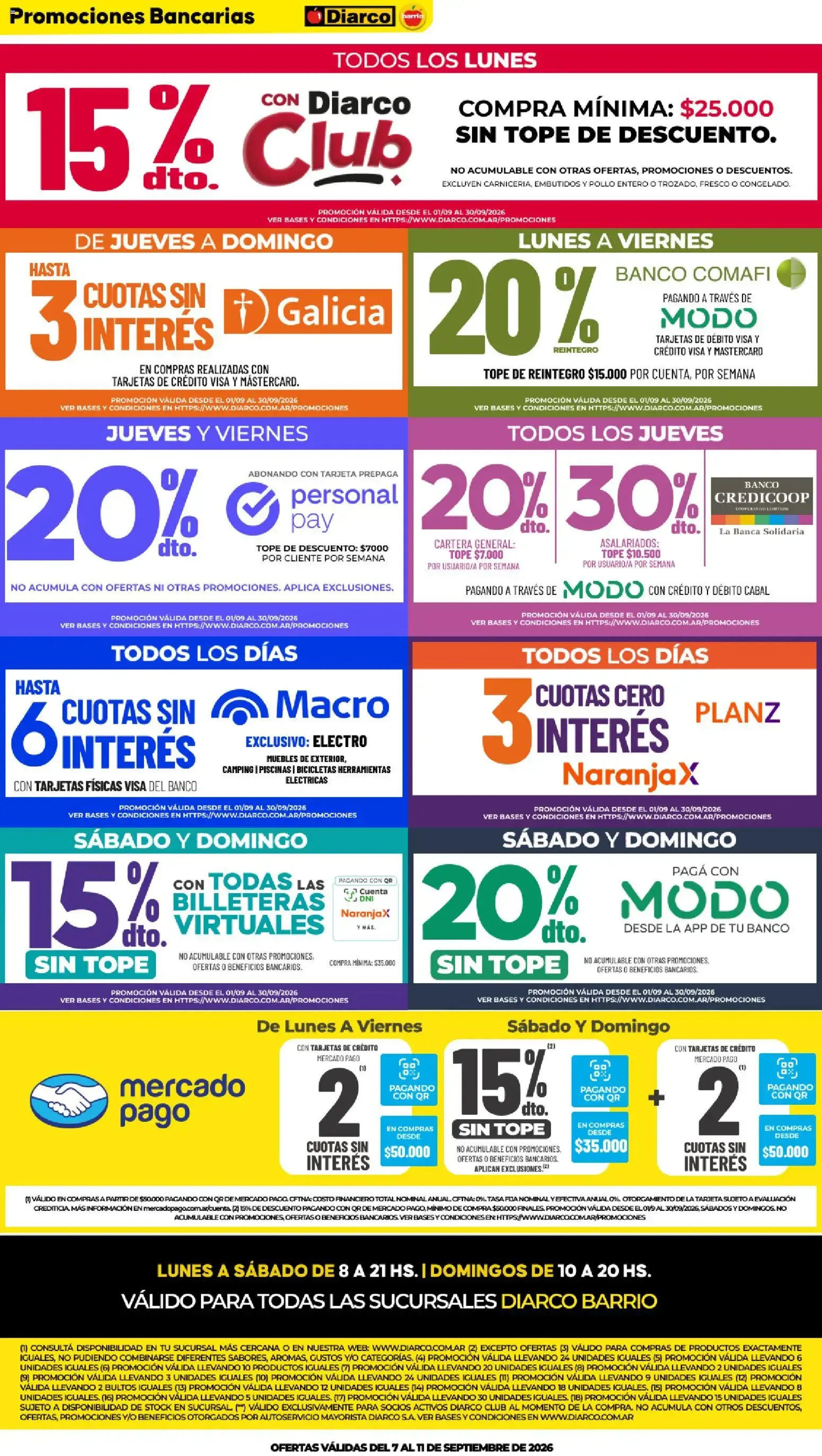 Ofertas de Diarco - Ofertas Barrio del 07/09/2026 - 11/09/2026 7 de septiembre al 11 de septiembre 2026 - Página 11 del catálogo