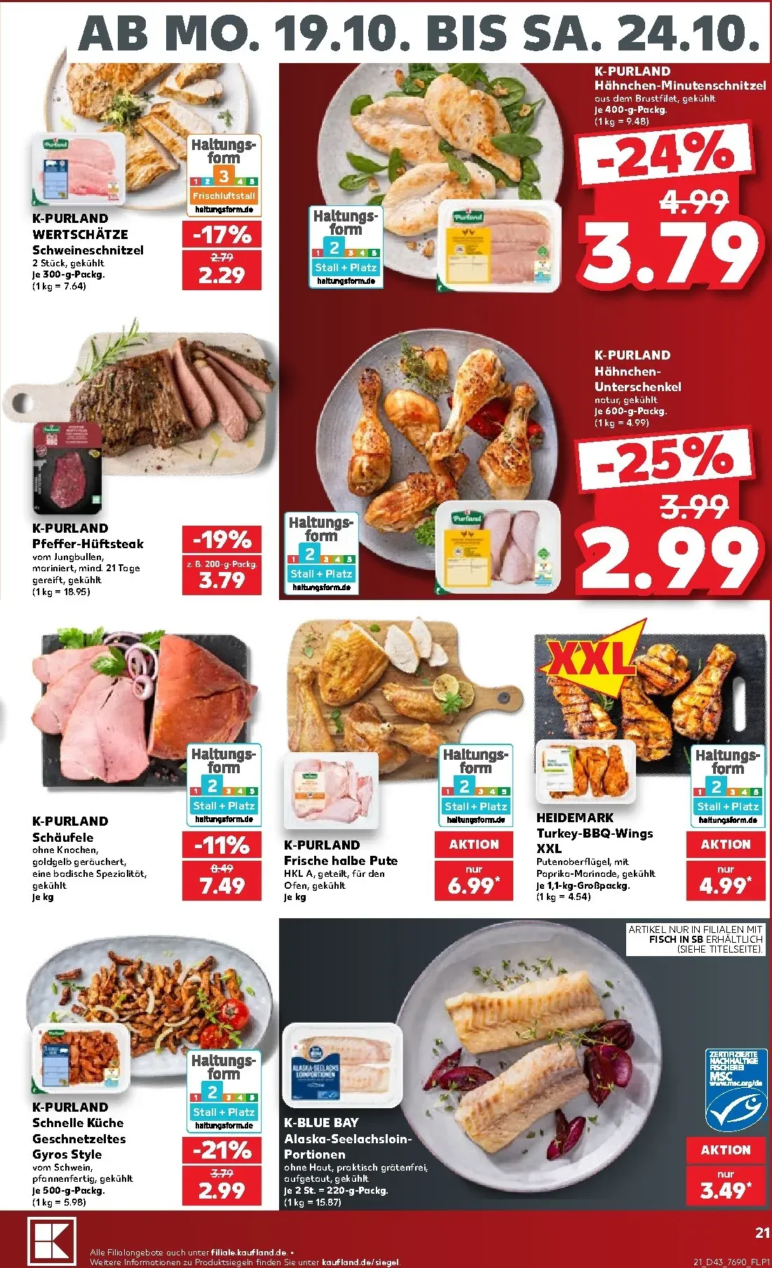 Kaufland Prospekt nächste Woche – von Montag 19.10.2026 bis Samstag 24.10.2026 von 19. Oktober bis 24. Oktober 2026 - Prospekt seite 22