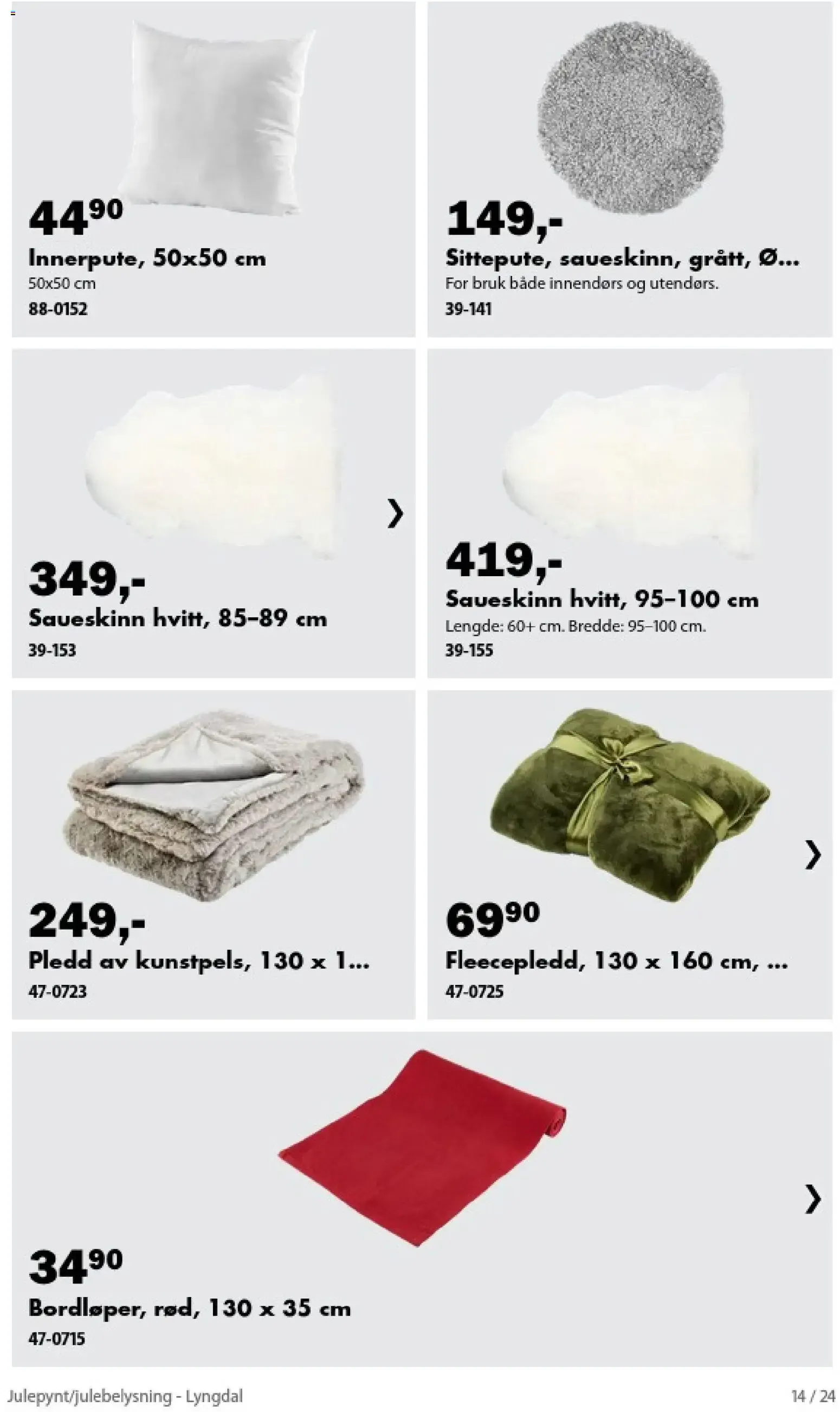Biltema: Alt til julen! fra 18. oktober til 24. desember 2026 - kundeavisside 14