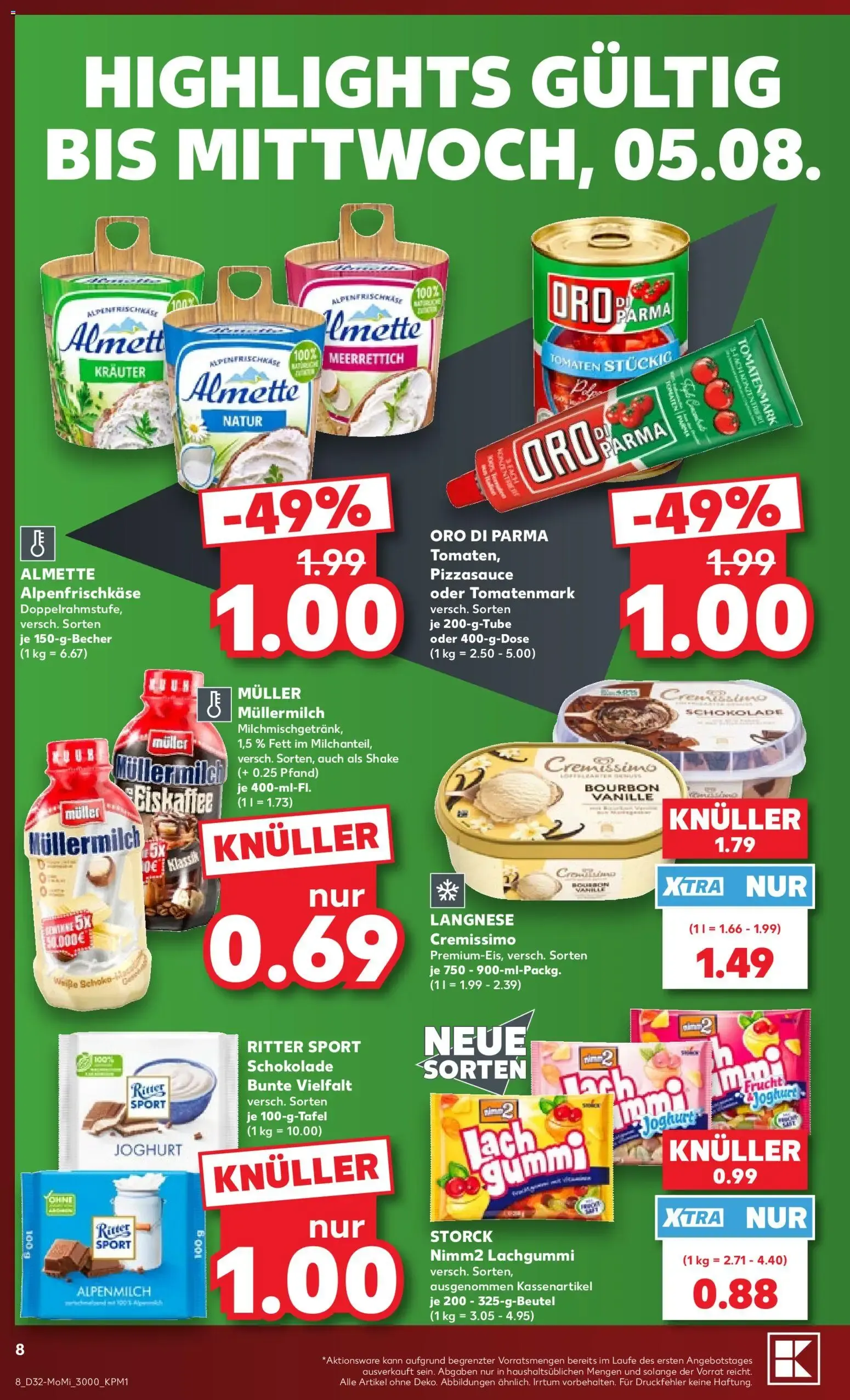 Kaufland: Richtig Sparen zum Wochenstart van 3 augustus tot 5 augustus 2026 - Folder pagina 8