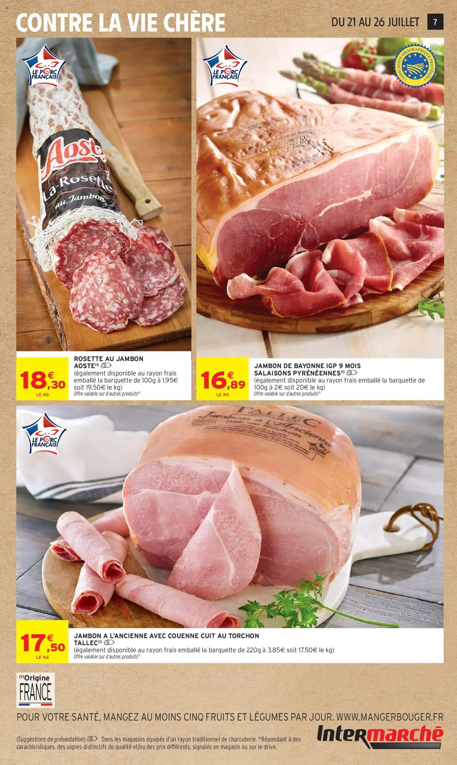 Intermarché offres de la semaine à partir du 21/07/2026 - promo en ligne du 21 juillet au 2 août 2026 - Catalogue page 7