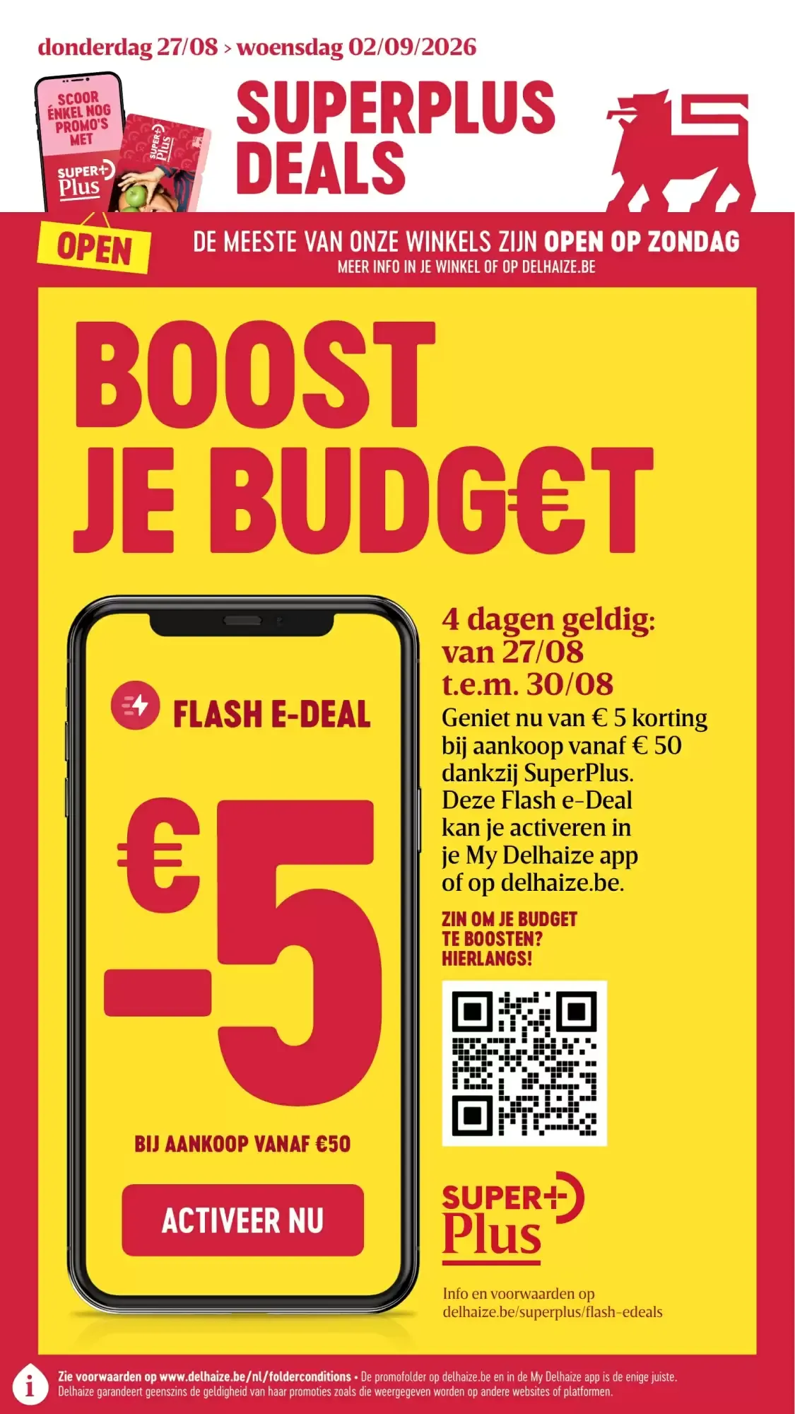 Superplus Deals van 27 augustus tot 2 september 2026 - folder pagina 1