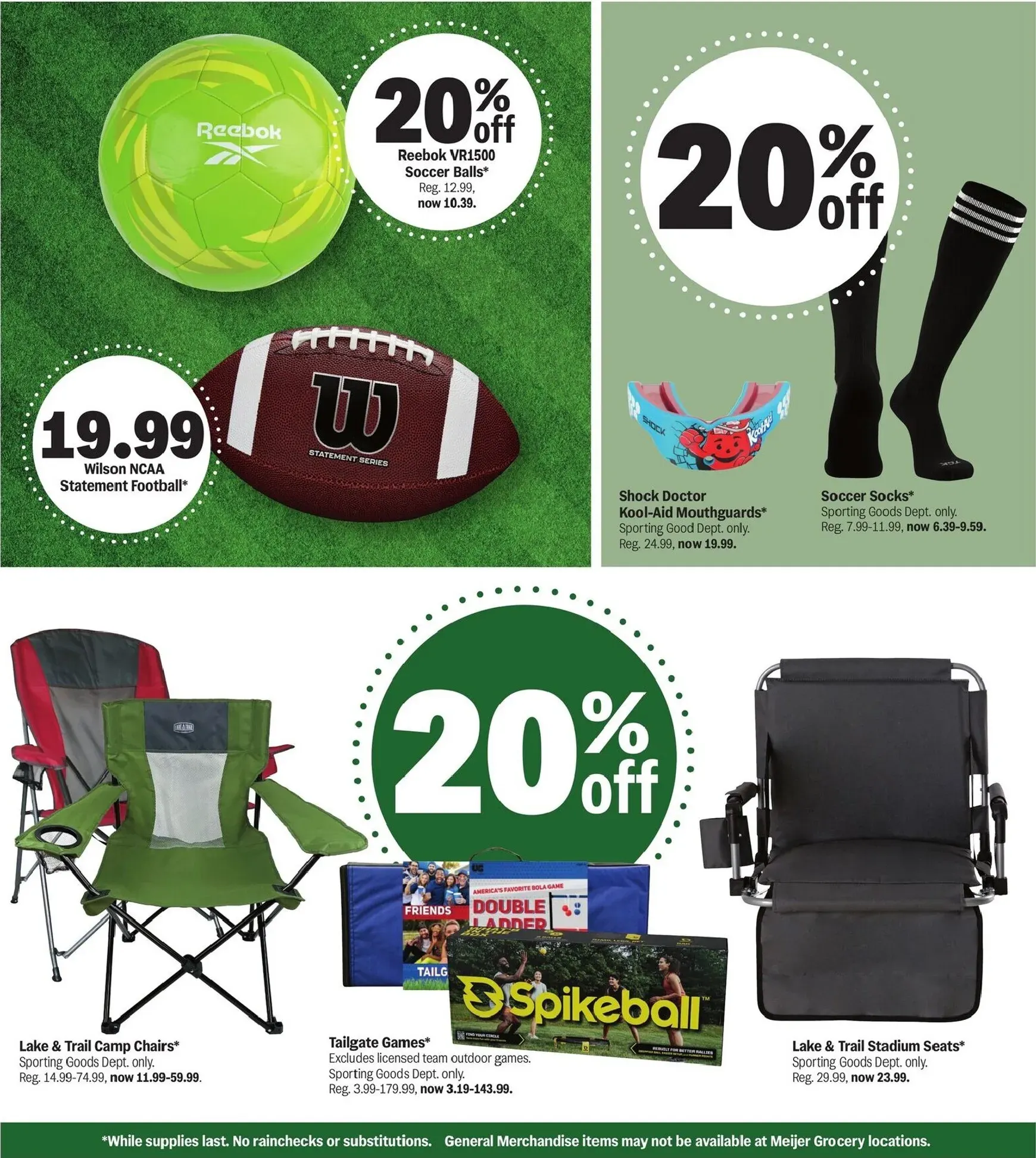 Weekly promotion Future Meijer - tailgating daels for every fan flyer valid from Wednesday 09/09/2026 to Tuesday 09/15/2026 spanning from September 9 to September 22 2026 - Page 2 for Catalogue 365