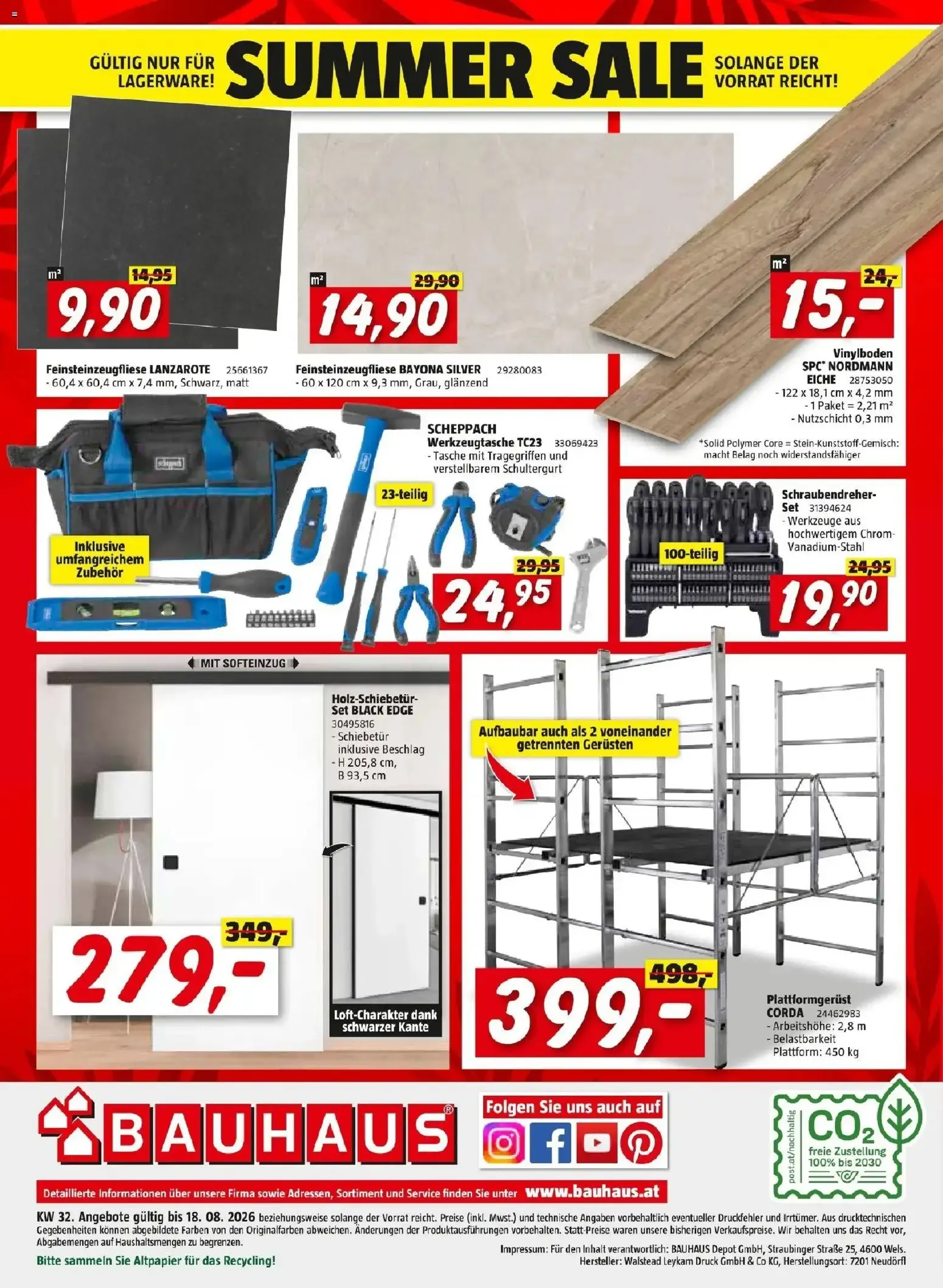 Bauhaus - BAUHAUS: Flugblatt von 07.08.2026 - Aktuelle Angebote von 7. August bis 18. August 2026 - Flugblätt seite 8