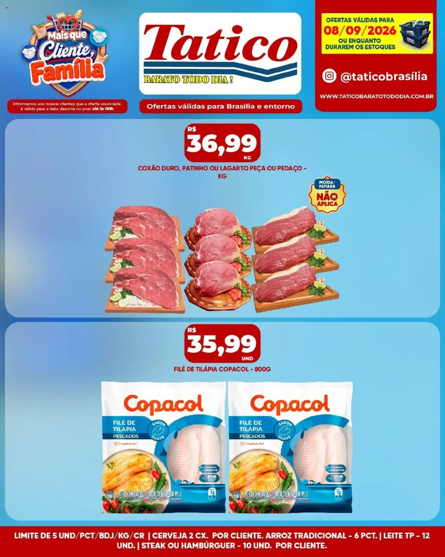 Encarte de Tatico ofertas do Dia de 08/09/2026 | Promoções Online 8 de setembro até 8 de setembro 2026 - Pagina 13