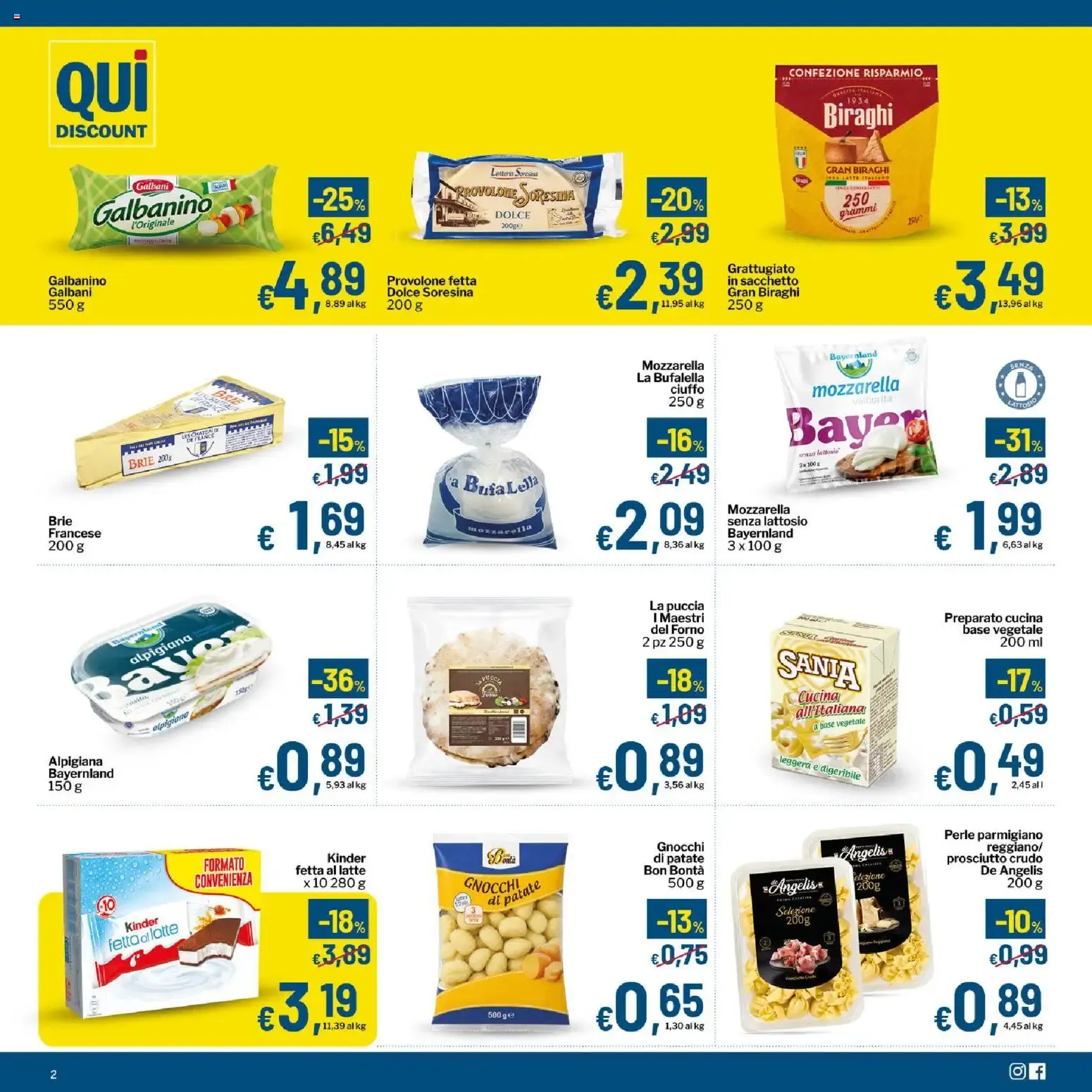 Qui Discount volantino dal 22/09/2026 - online Offerte da 22 settembre a 4 ottobre di 2026 - Pagina del volantino 2