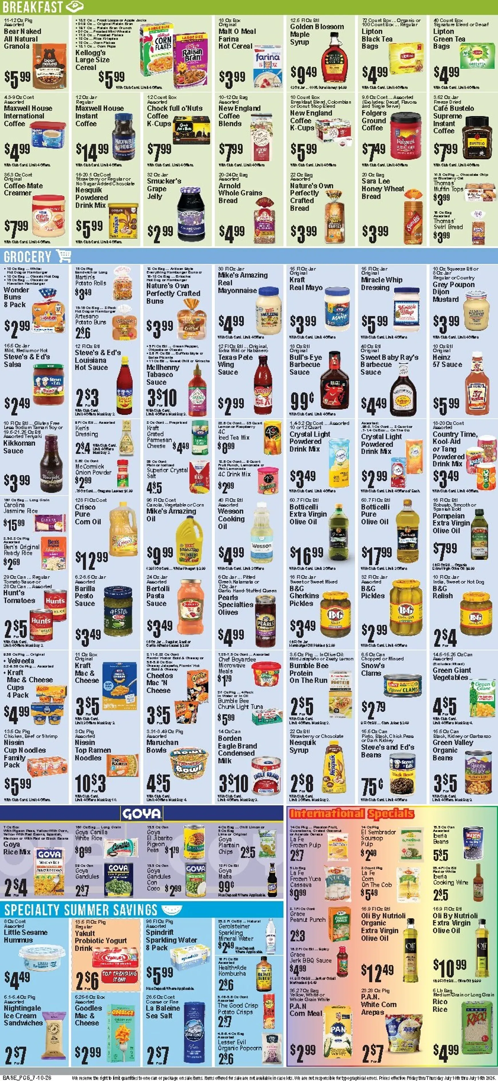 Weekly ad Food Universe Marketplace from July 10 to July 16 2026 - Page 6