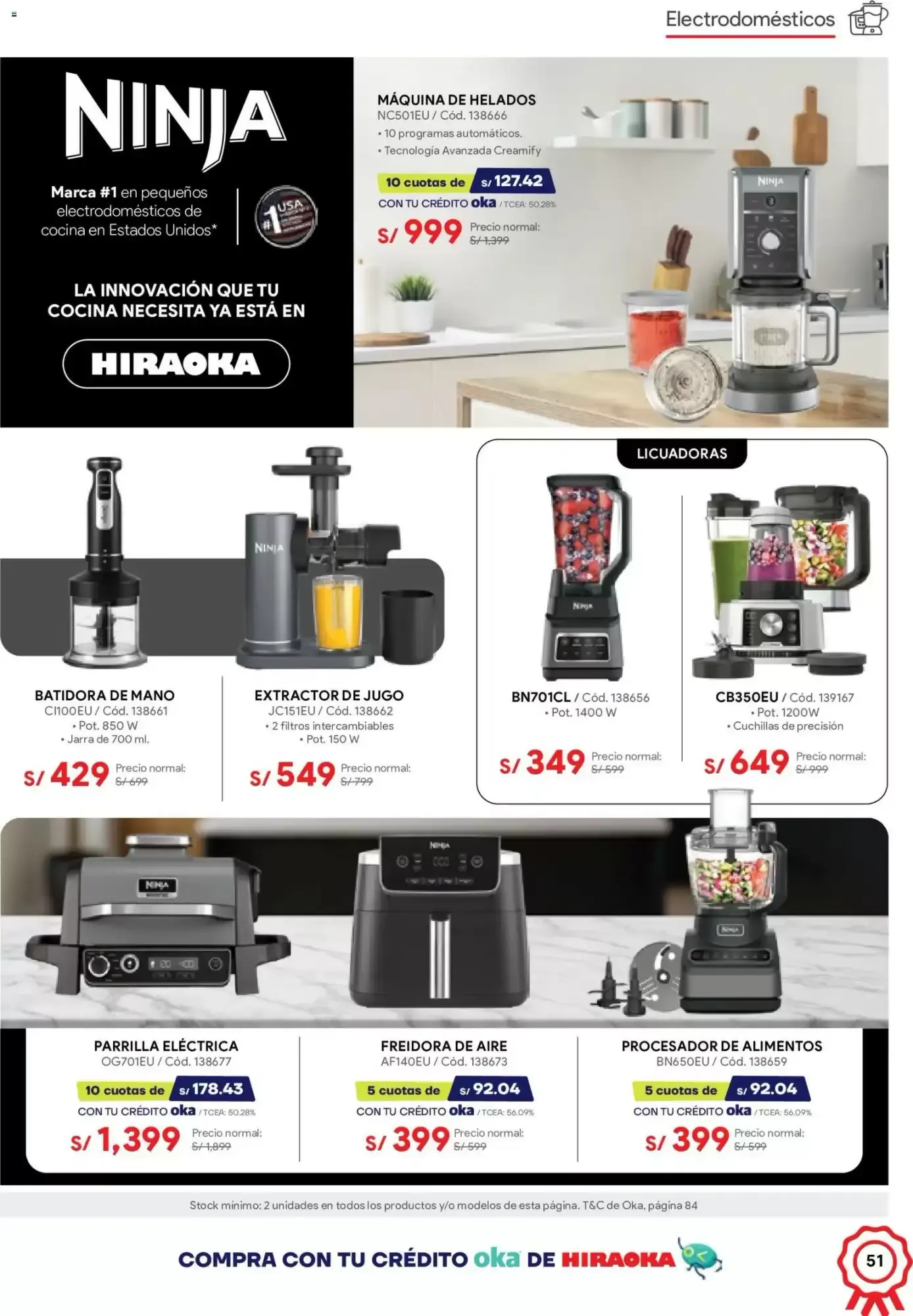 Catalogo de Catálogo Hiraoka 11 de julio al 31 de julio 2026 - Pag 51