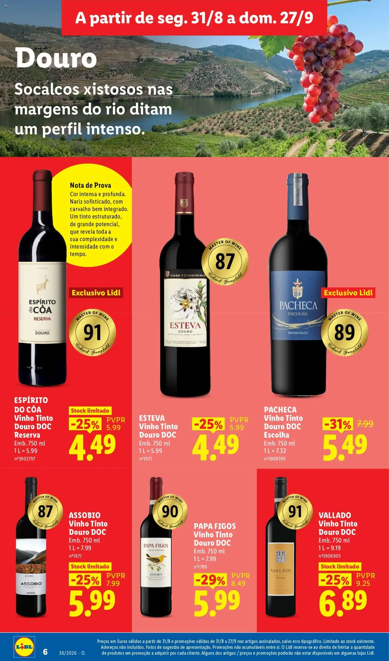 Folheto VINHOS & QUEIJOS ENCHIDOS de 31 de agosto até 27 de setembro 2026 - Pagina 6