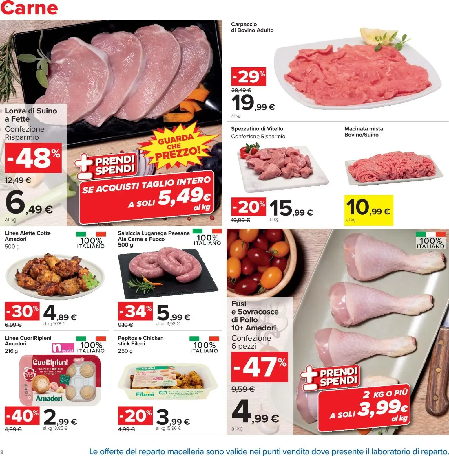 Nuovo Carrefour volantino Market Grandi Marche dal 15/09/2026 > offerte anteprima 🛍️ da 15 settembre a 28 settembre di 2026 - Pagina del volantino 8